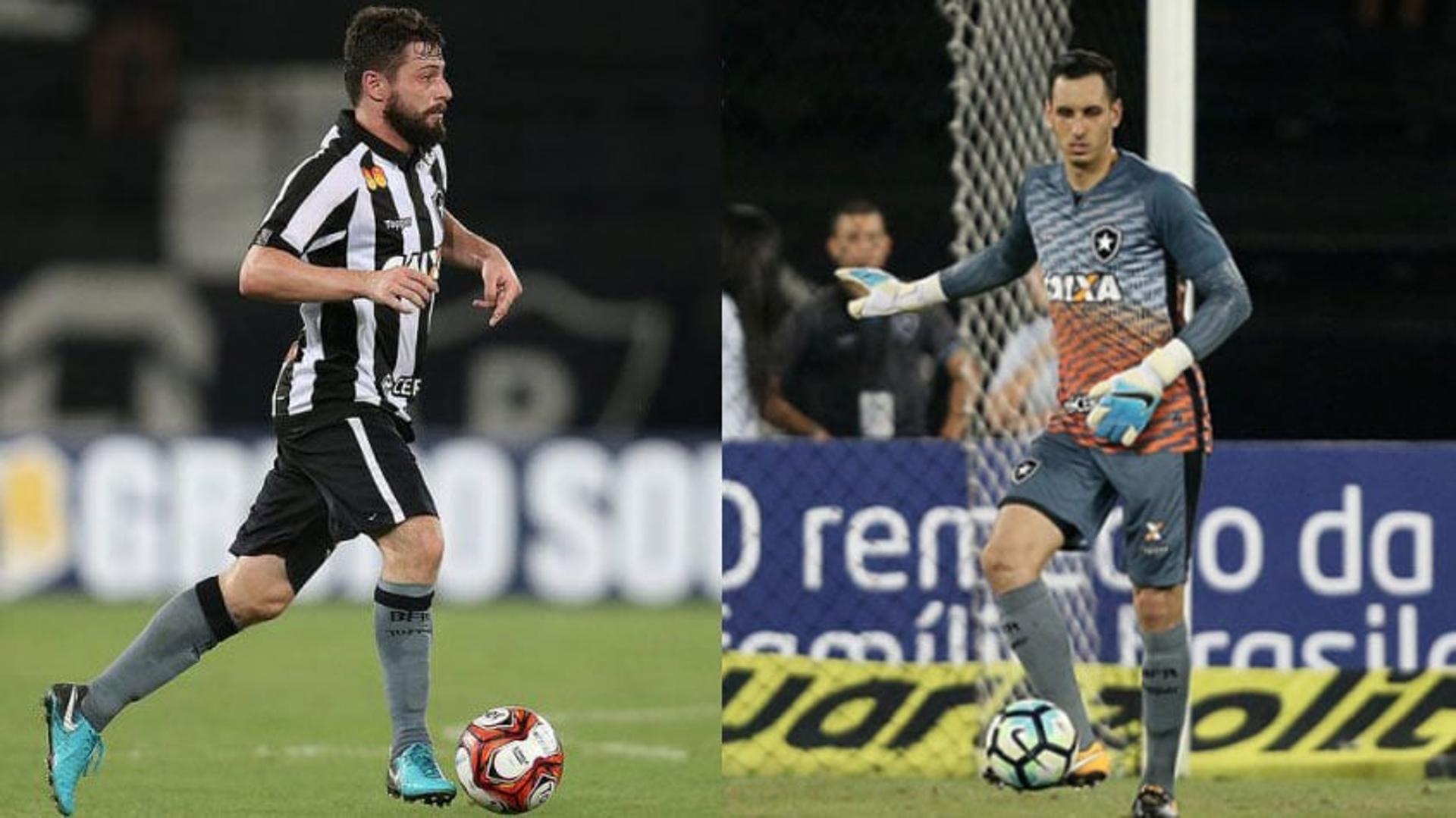 Confira imagens de João Paulo e Gatito pelo Botafogo