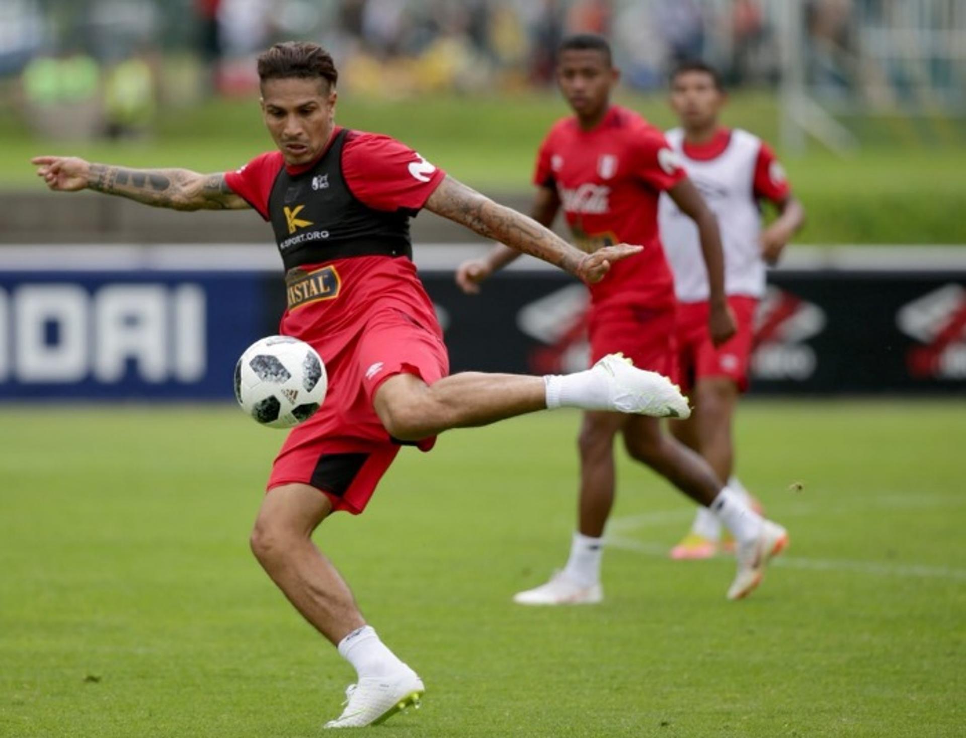 Paolo Guerrero - Treino do Peru