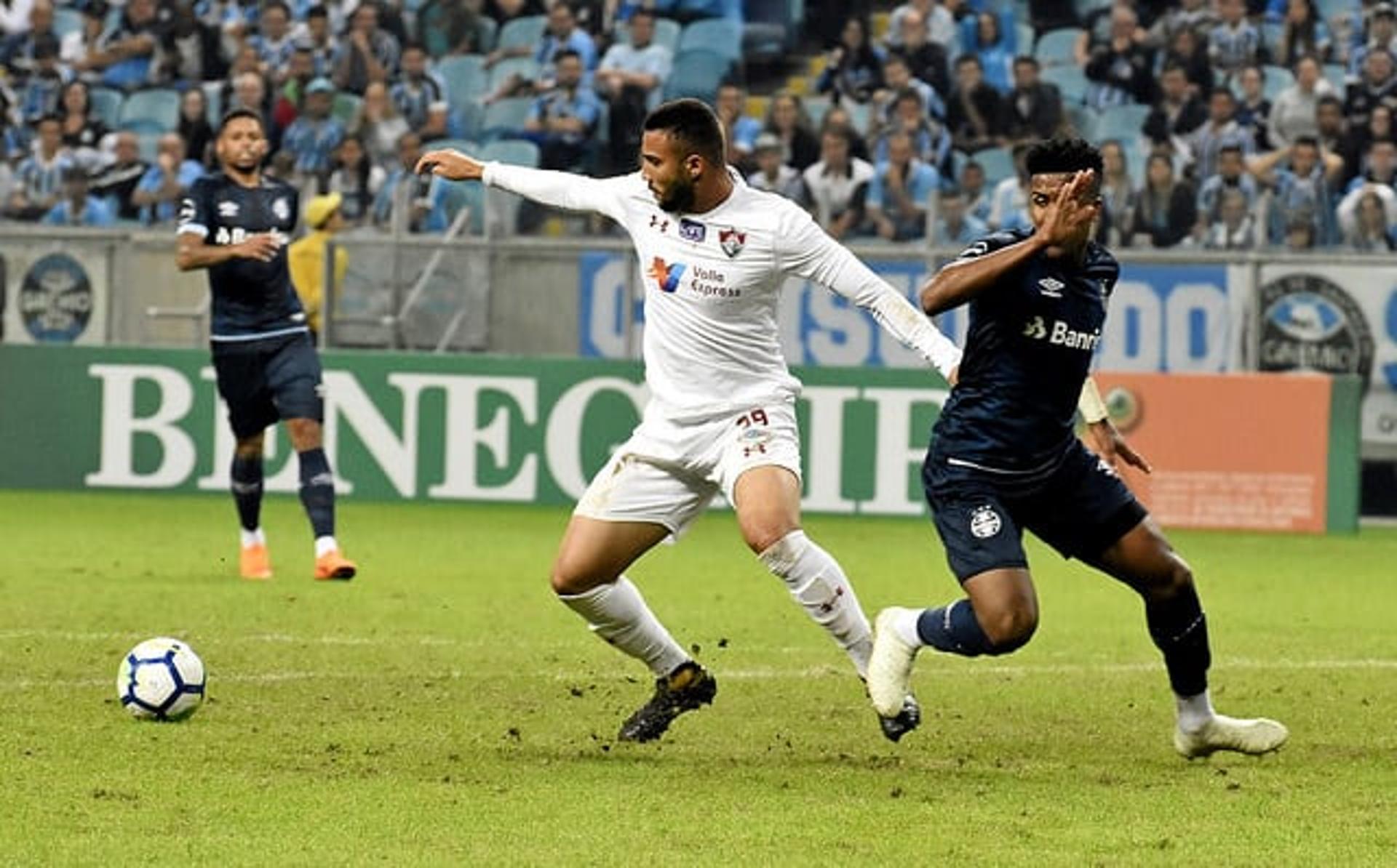 João Carlos entrou no segundo tempo do jogo contra o Grêmio