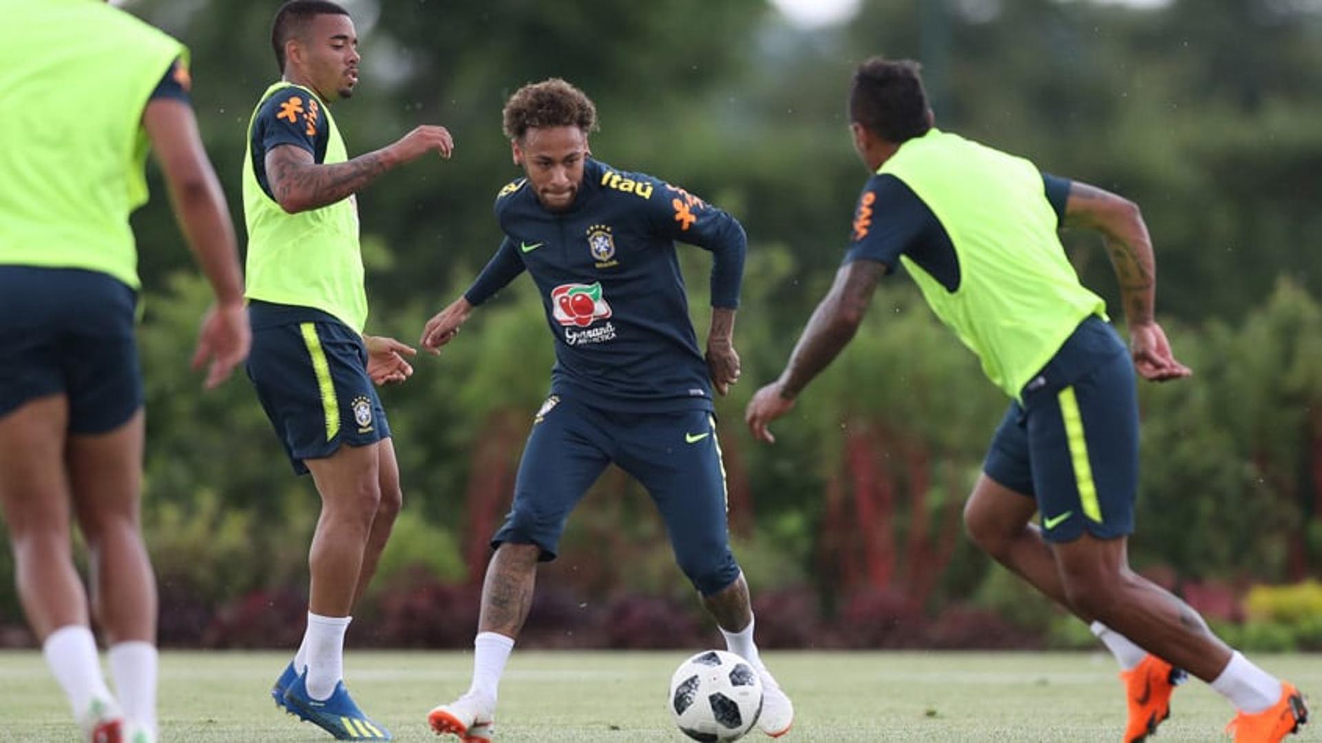 Treino Seleção Brasileira