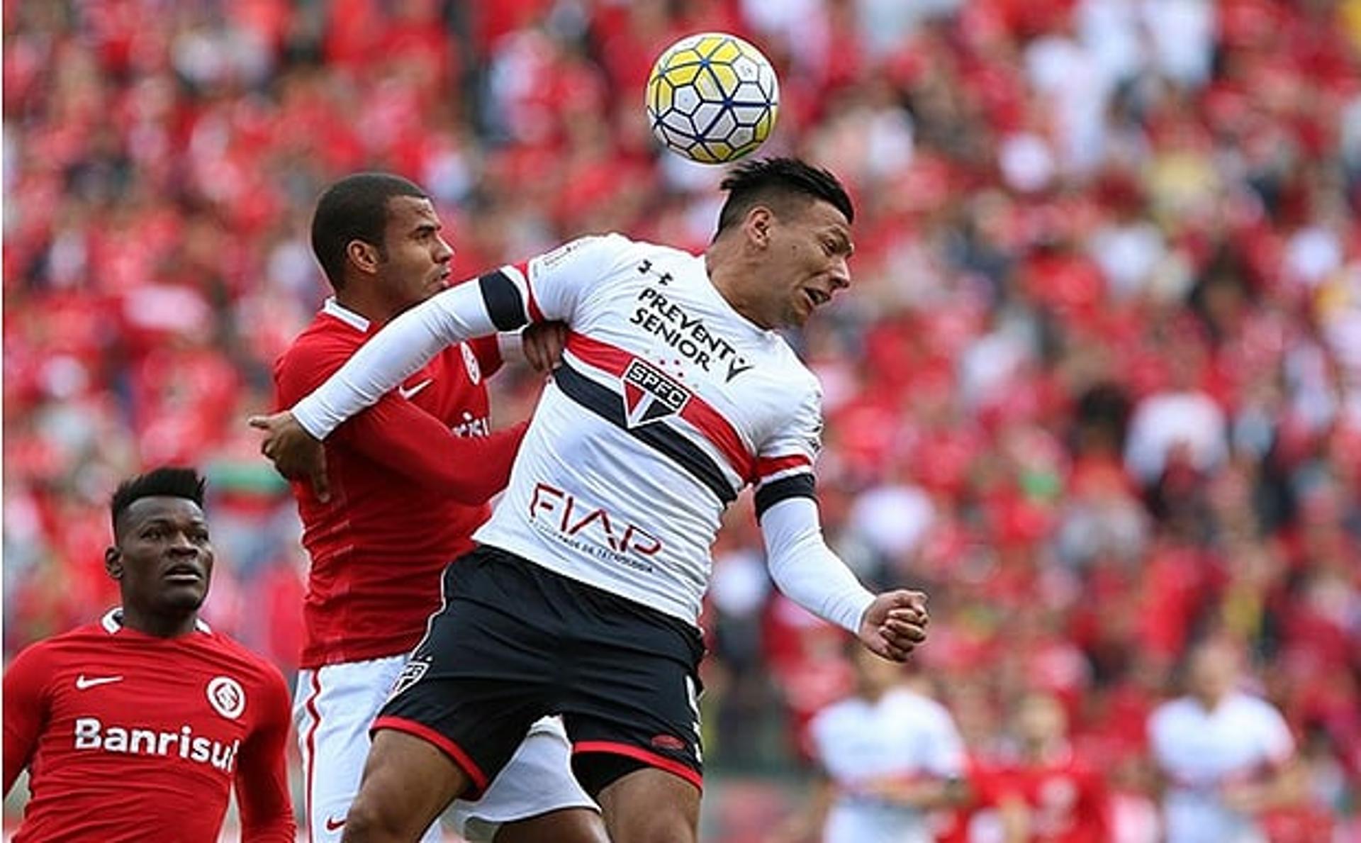 Último confronto: Inter 1 x 1 São Paulo (21/8/2016) - Brasileiro