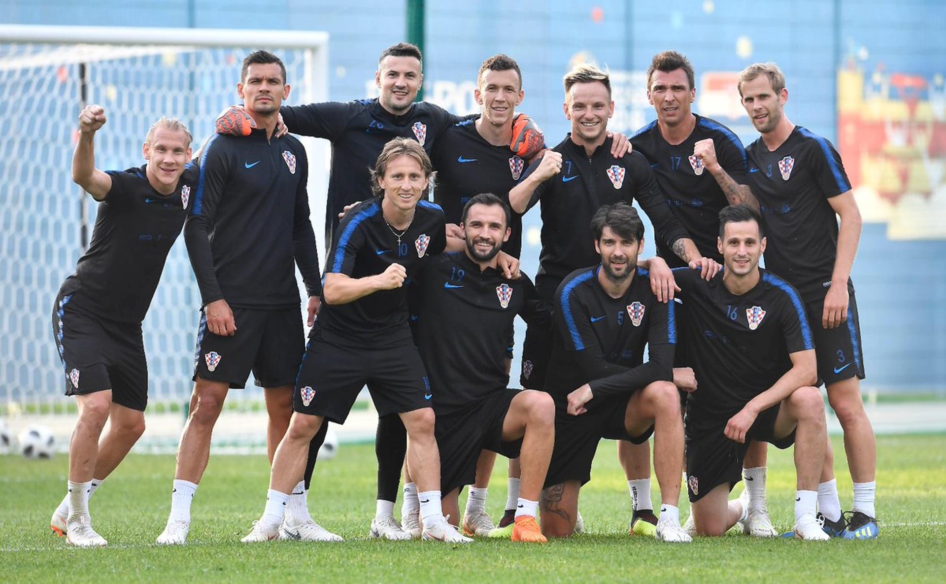 Treino da Croácia