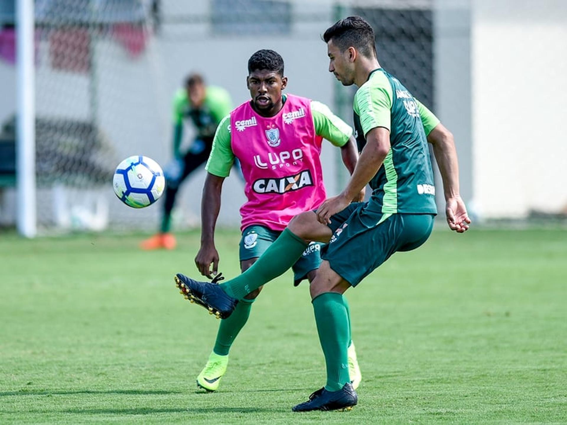 América-MG treino