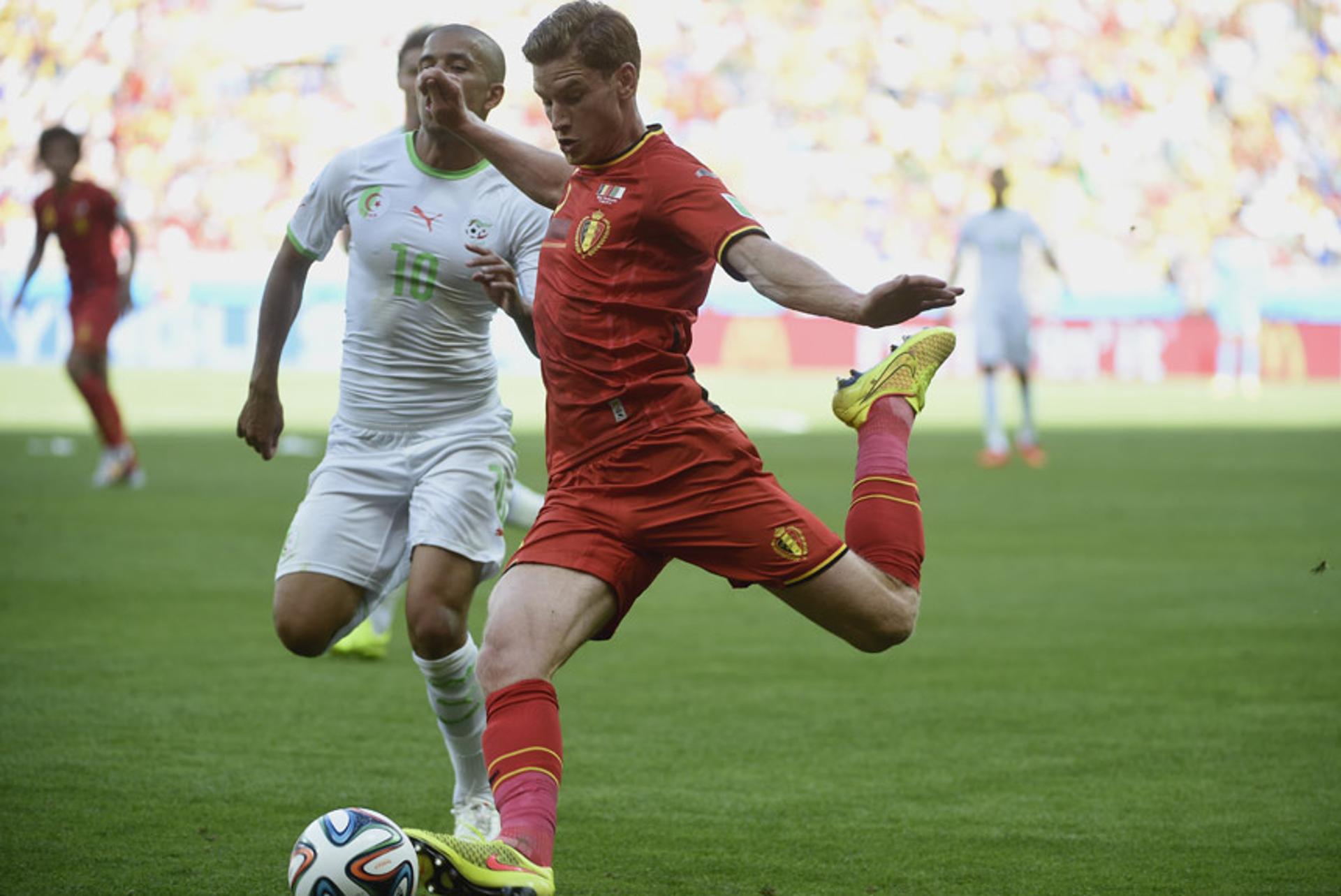 O zagueiro belga Jan Vertonghen fez o gol solitário na vitória de 1 a 0 sobre a Coréia do Sul