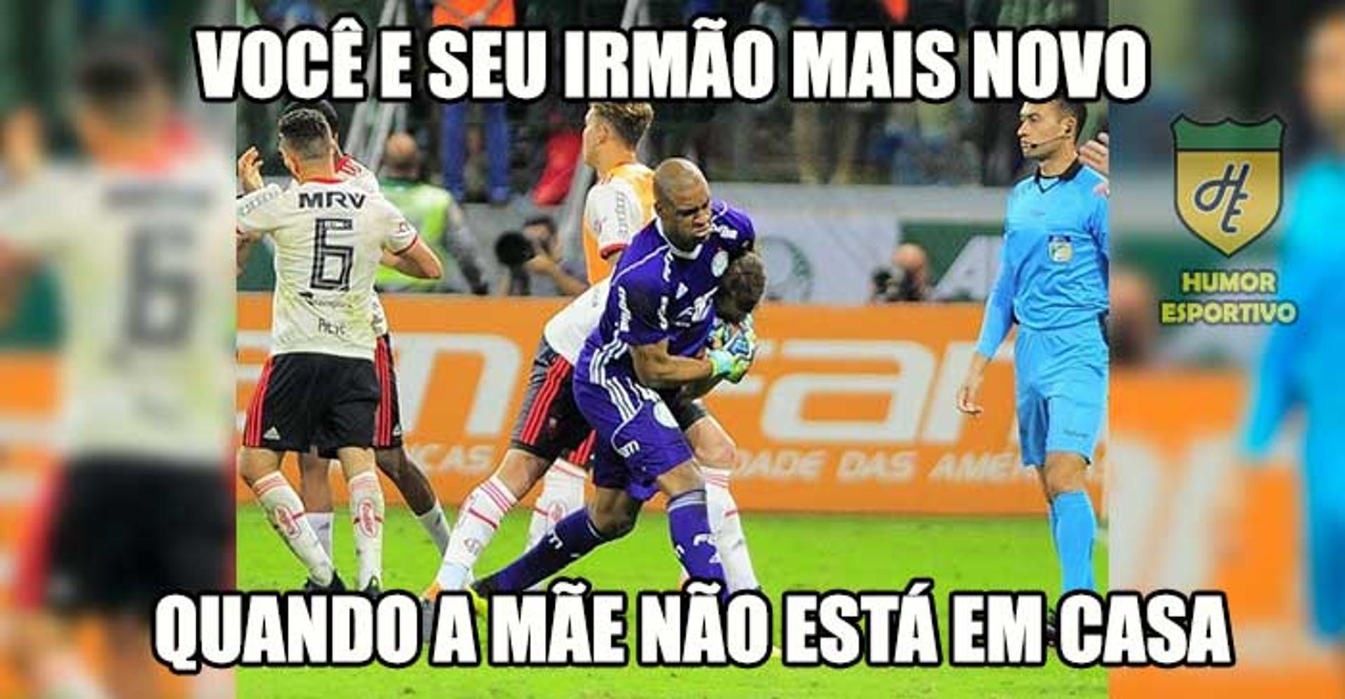 Memes: Palmeiras 1 x 1 Flamengo