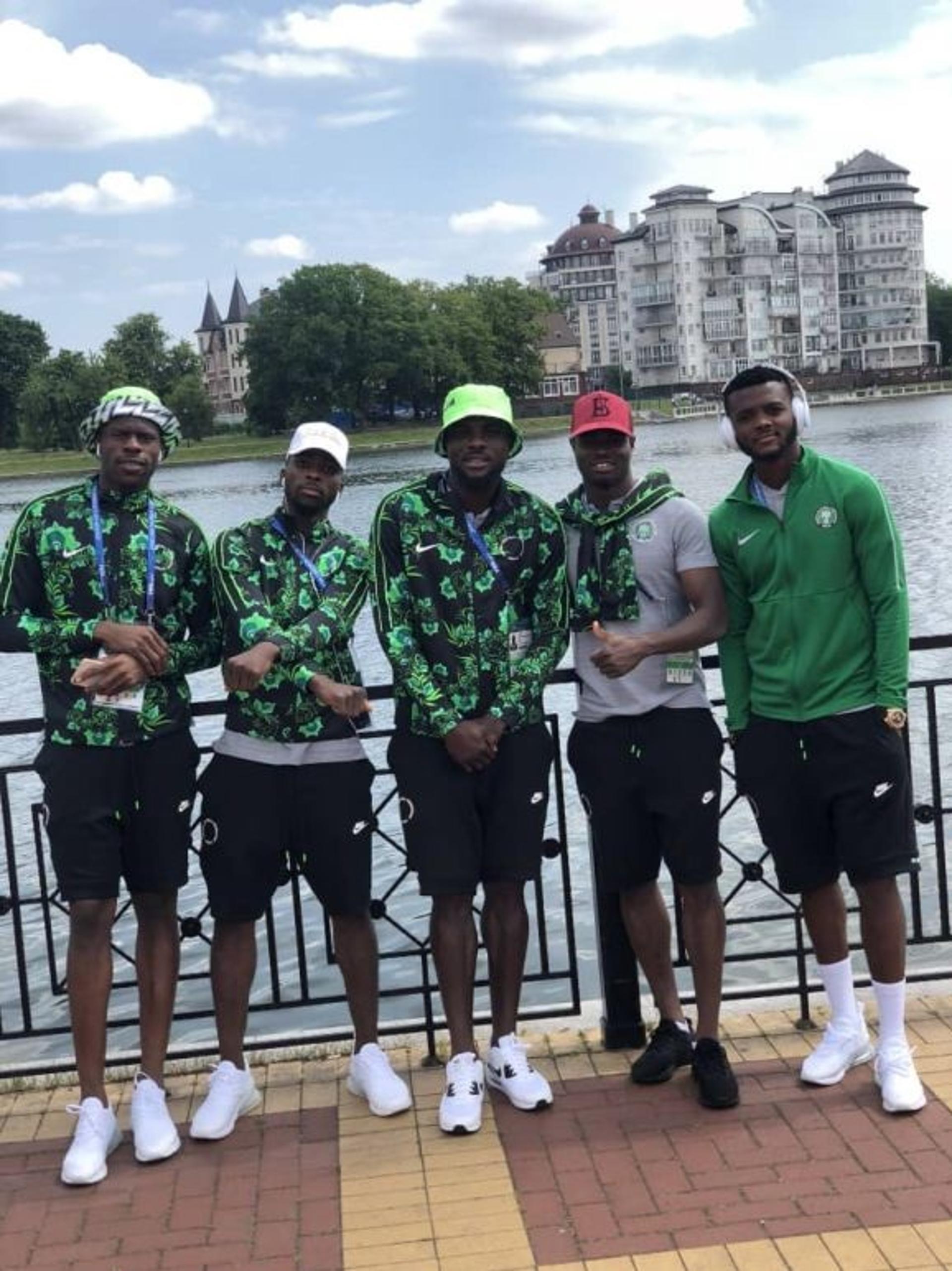 Jogadores da Nigéria