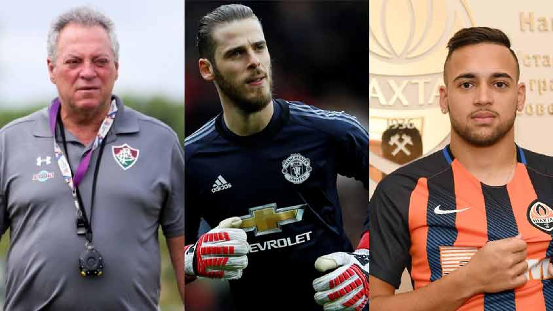 Dia de estreia da Seleção Brasileira na Copa do Mundo, mas o mercado da bola continua a todo vapor. Abelão fechando as portas para um novo clube, De Gea, apesar da falha na Copa do Mundo, possivelmente de contrato renovado com o United e o Shakhtar Donetsk anunciando o brasileiro Maycon como substituto do também brasileiro Fred. Veja o resumo do dia!