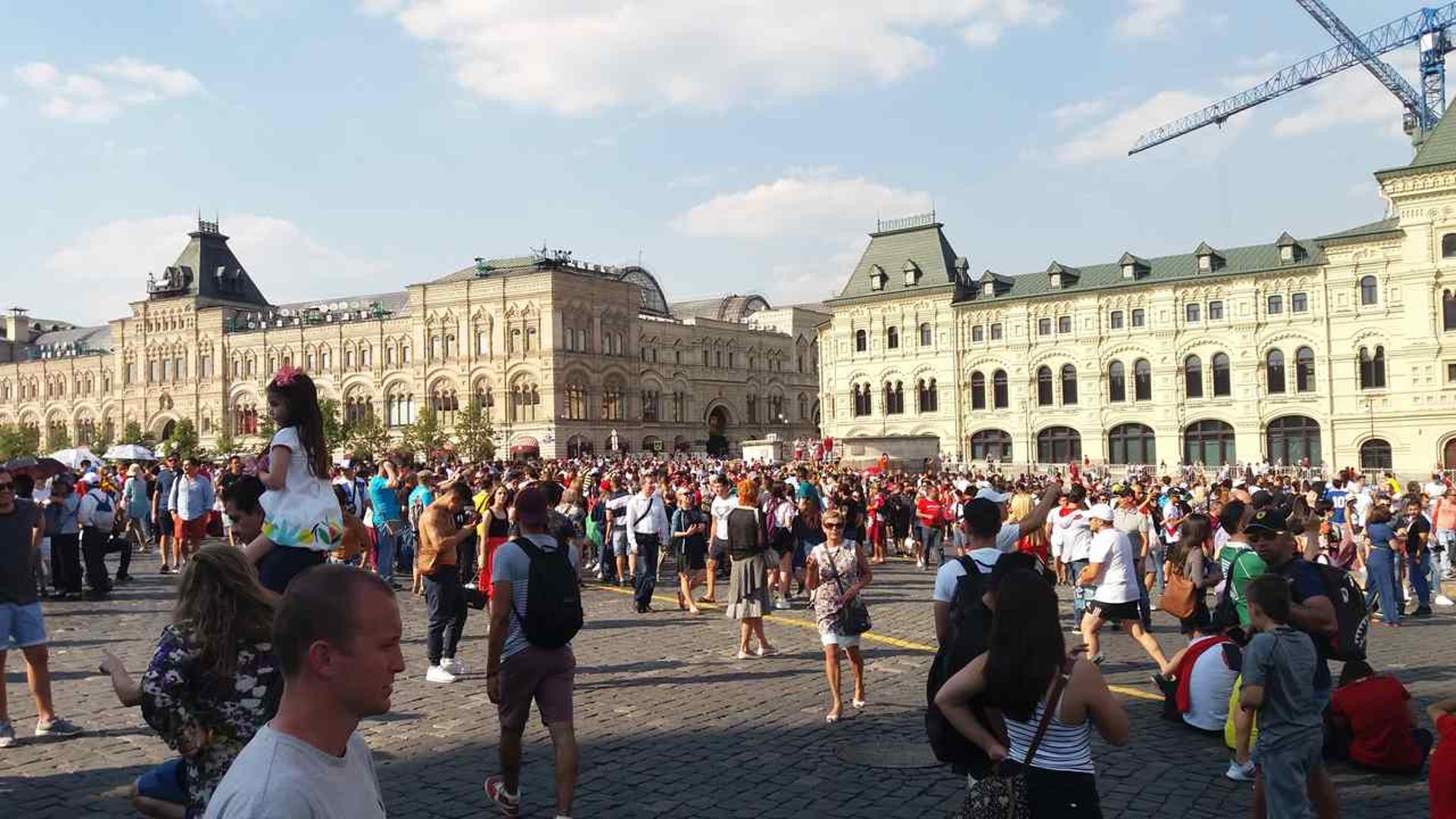 Praça Vermelha: ponto de encontro entre os povos