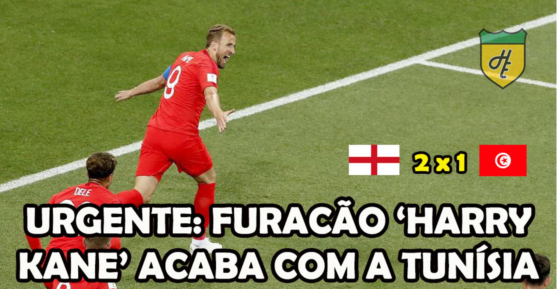 Humor na Copa: os memes de Inglaterra 2-1 Tunísia