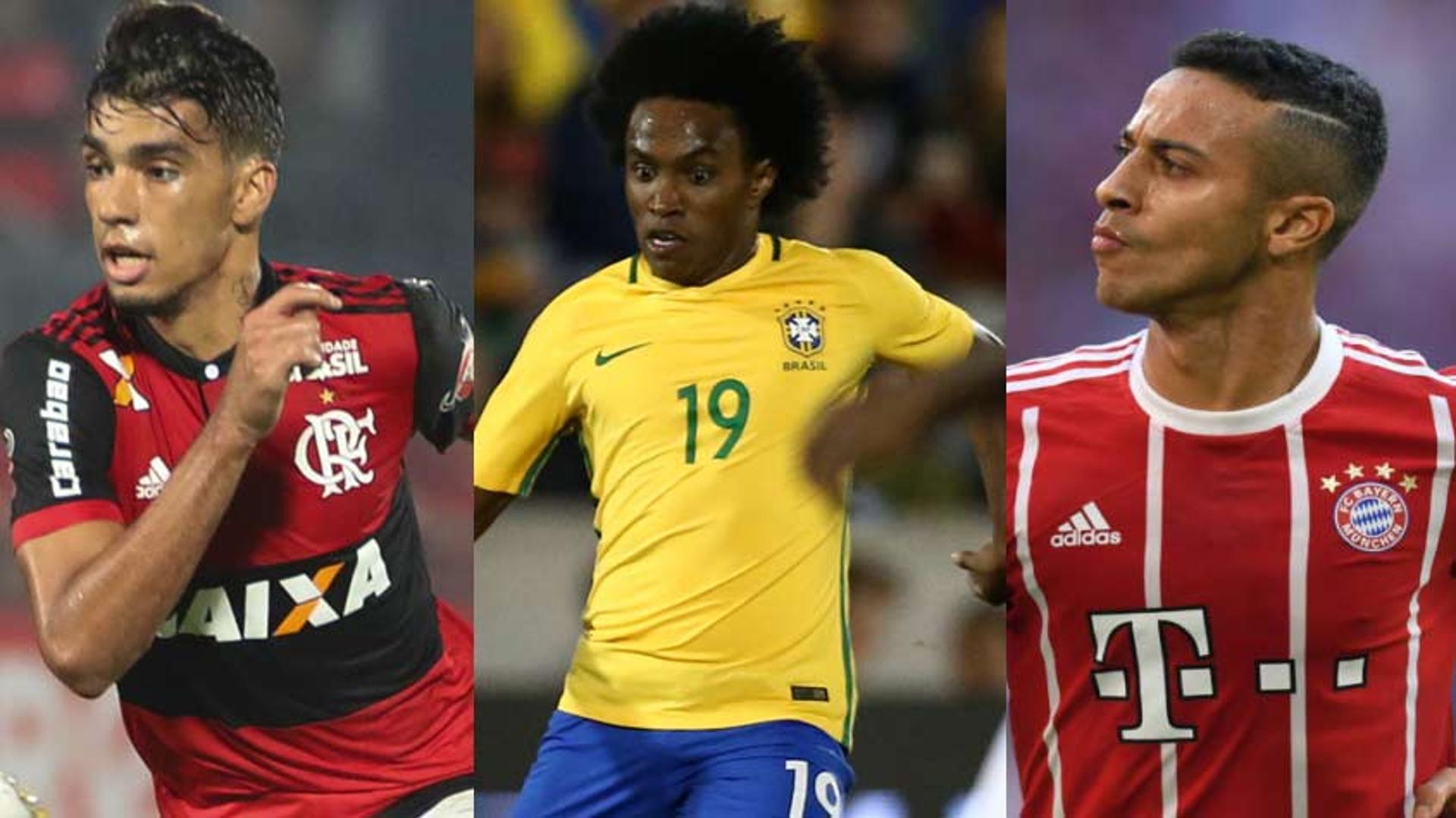 Dia movimentado no mercado de transferências. Lucas Paquetá é destaque nos jornais ingleses graças ao interesse do Liverpool, Willian é o principal alvo de Mourinho para o United e Thiago Alcantara possivelmente no Real Madrid. Confira o resumo do dia!