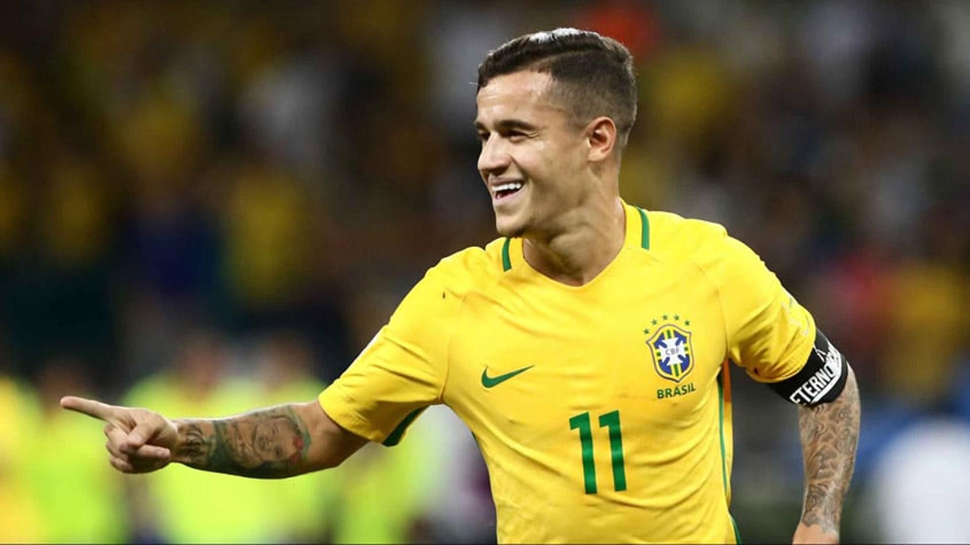 Coutinho - Brasil 3 x 0 Argentina em 2016