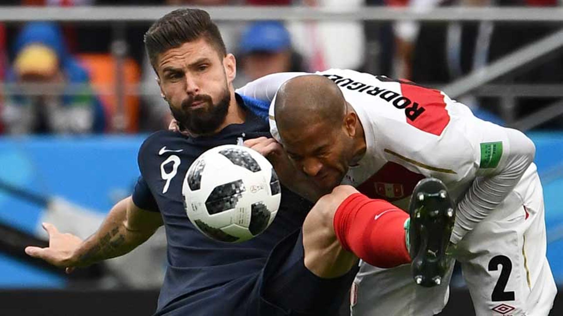 Giroud - França x Peru