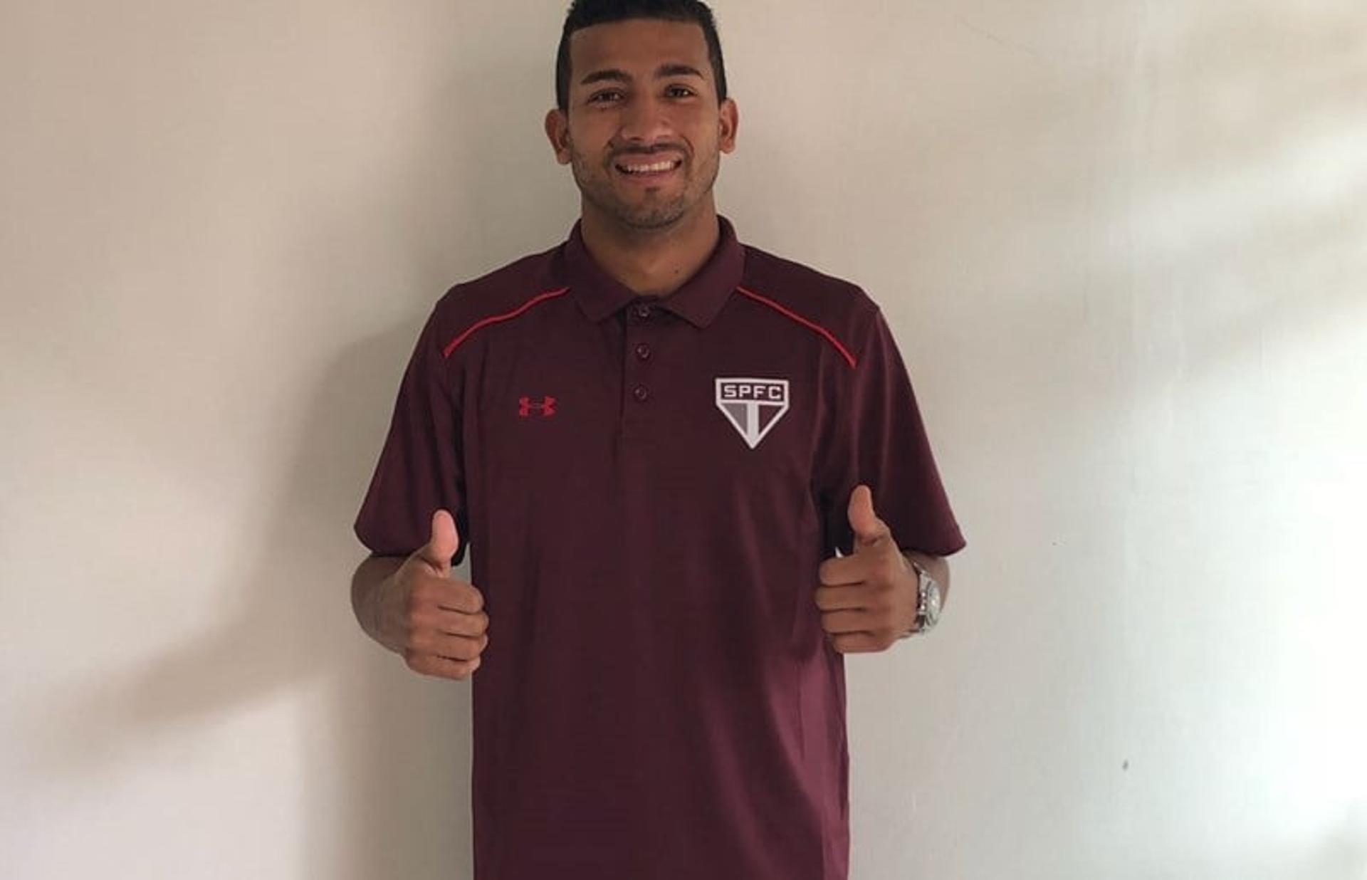 Rojas assinou contrato até o fim de julho de 2020 com o São Paulo