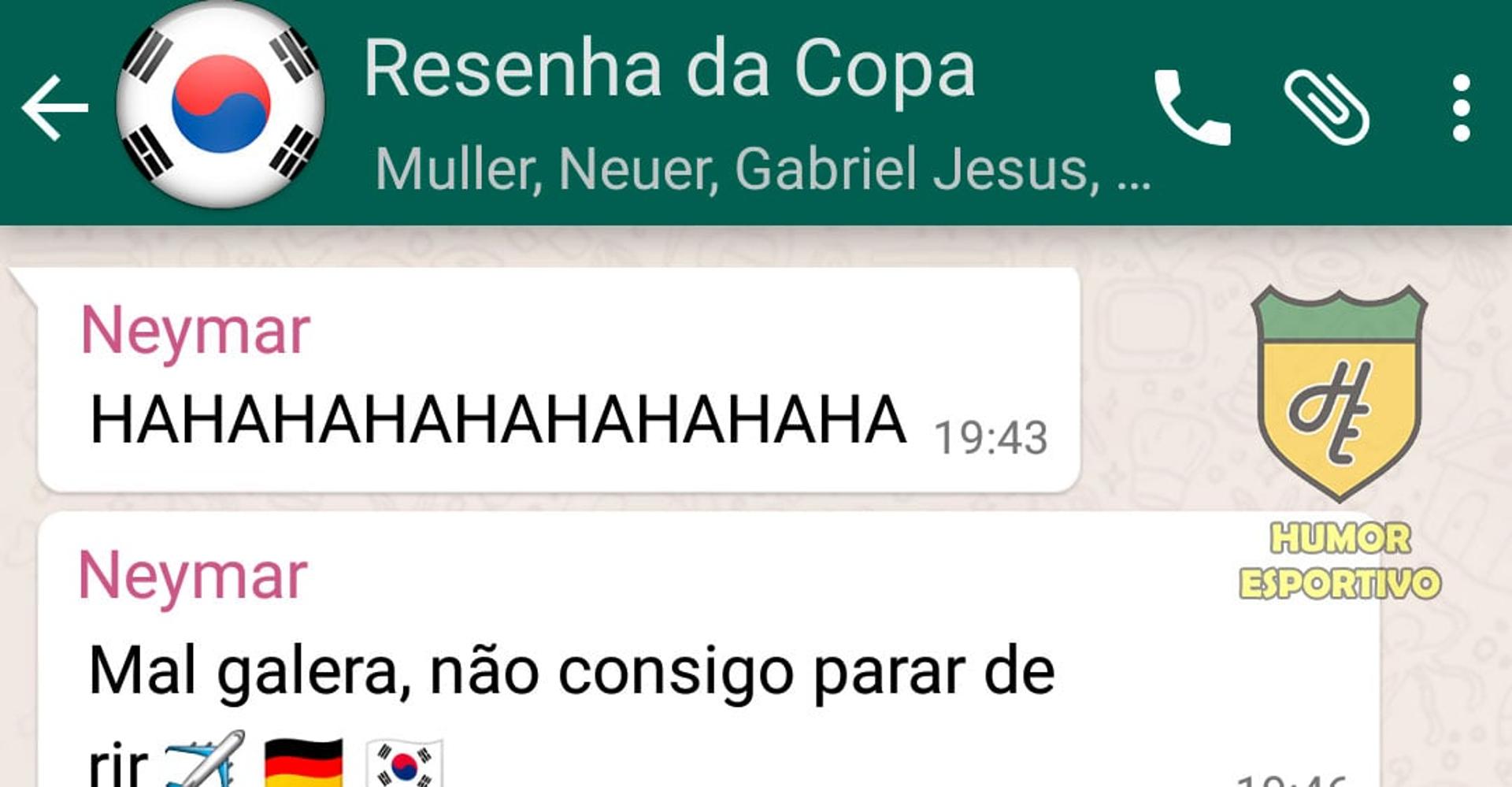 WhatsApp da Zoeira #1 - Copa do Mundo