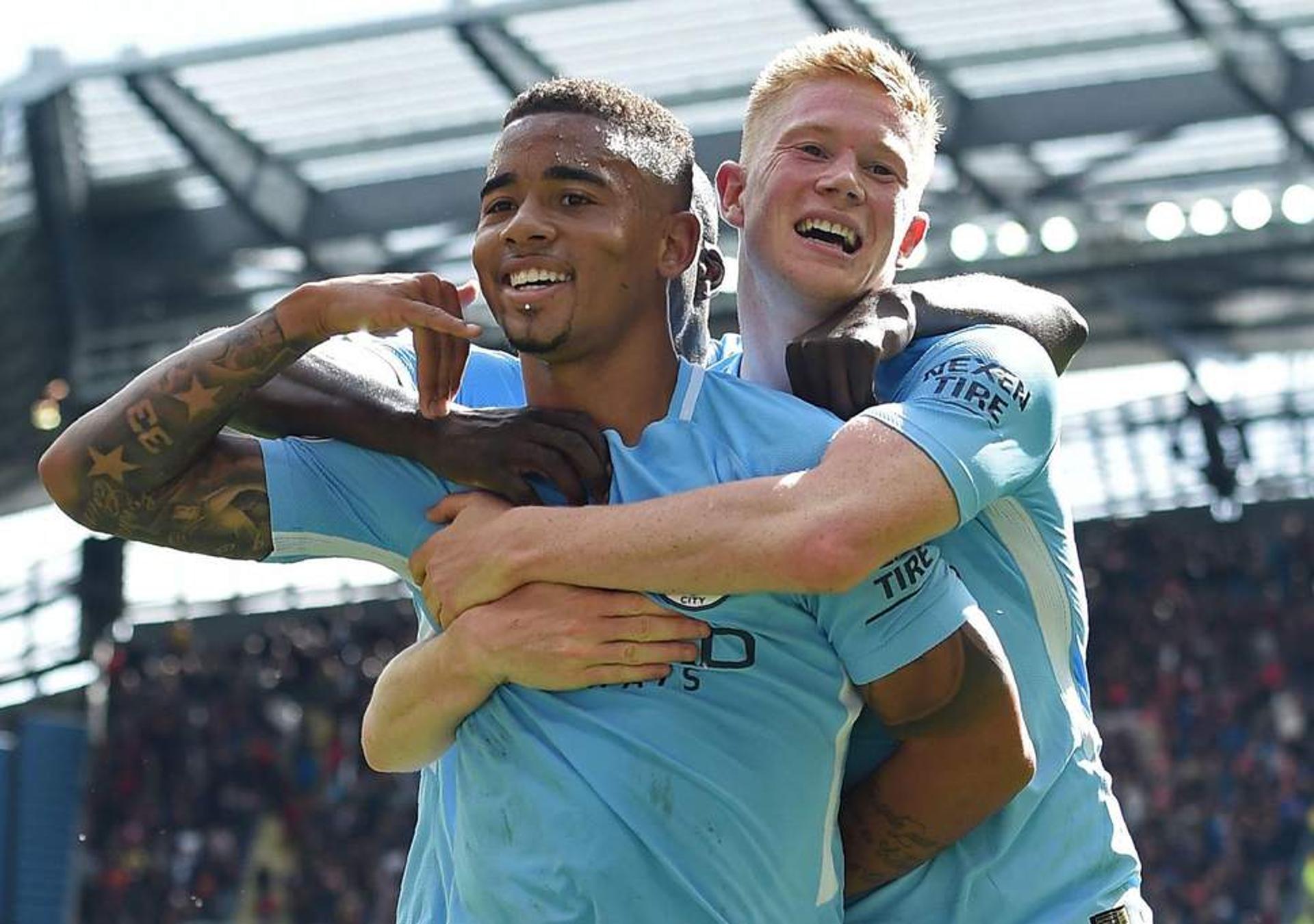 Último gol de Jesus pelo City teve bela assistência de De Bruyne