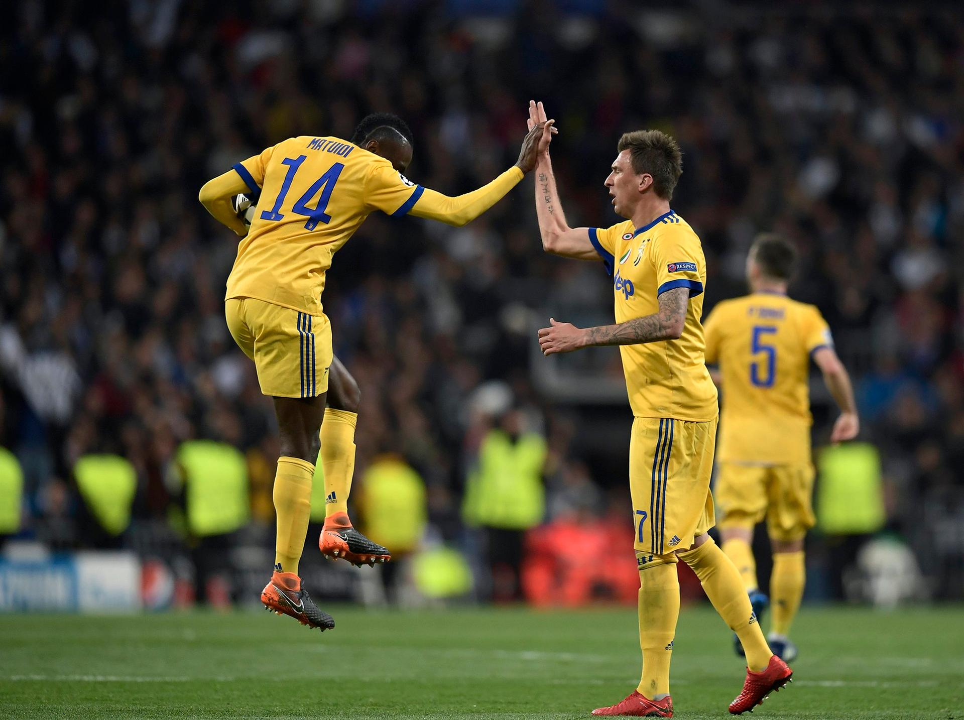 Juventus - Matuidi e Mandzukic