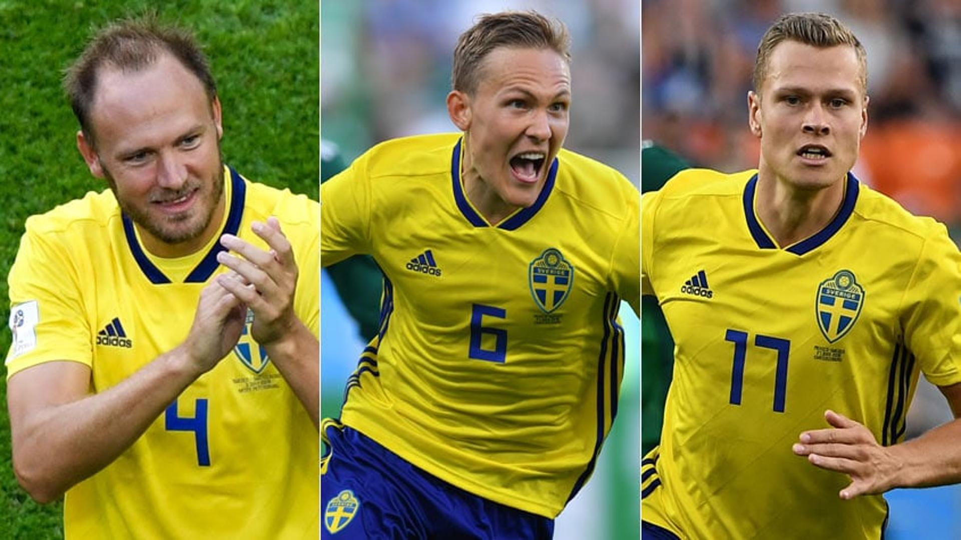 Montagem Granqvist, Augustinsson e Claesson