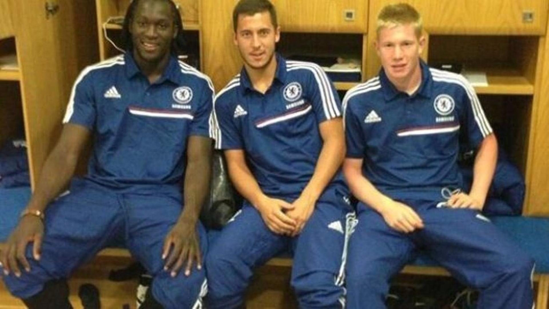 Lukaku, De Bruyne, Hazard