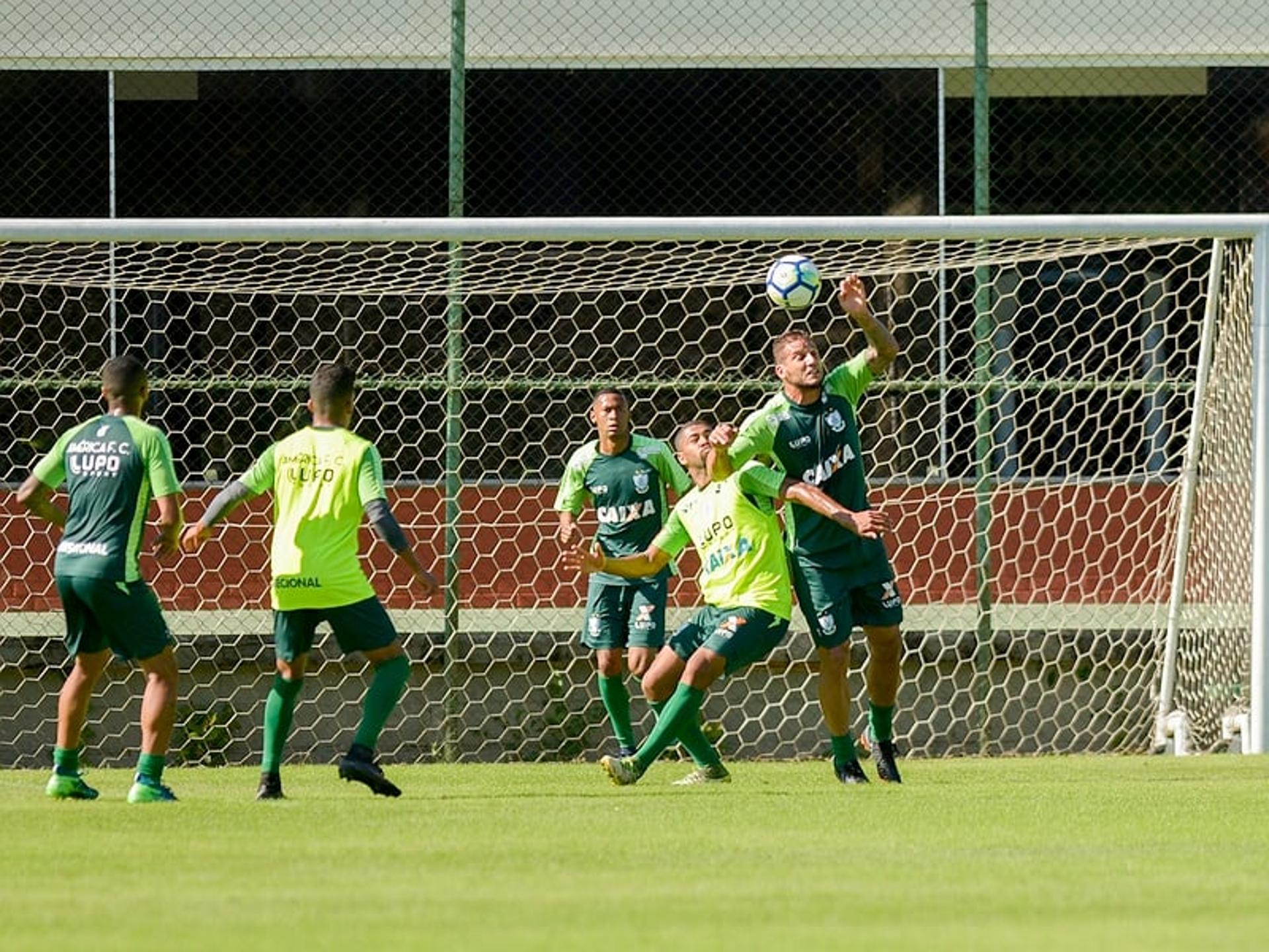 América treinou na manhã desta quinta