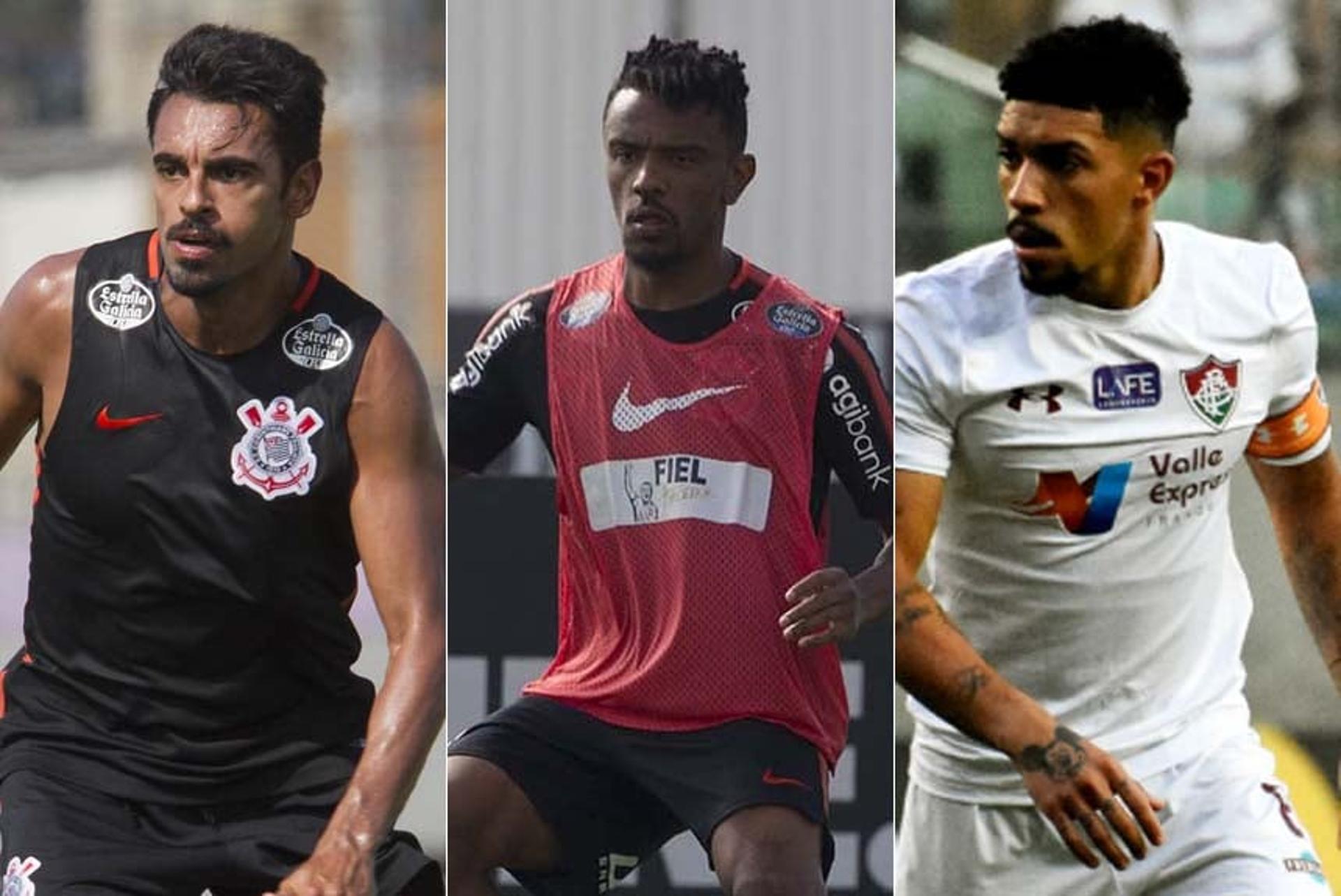 Júnior Dutra (Corinthians) - Paulo Roberto (Corinthians) - Douglas (Fluminense)