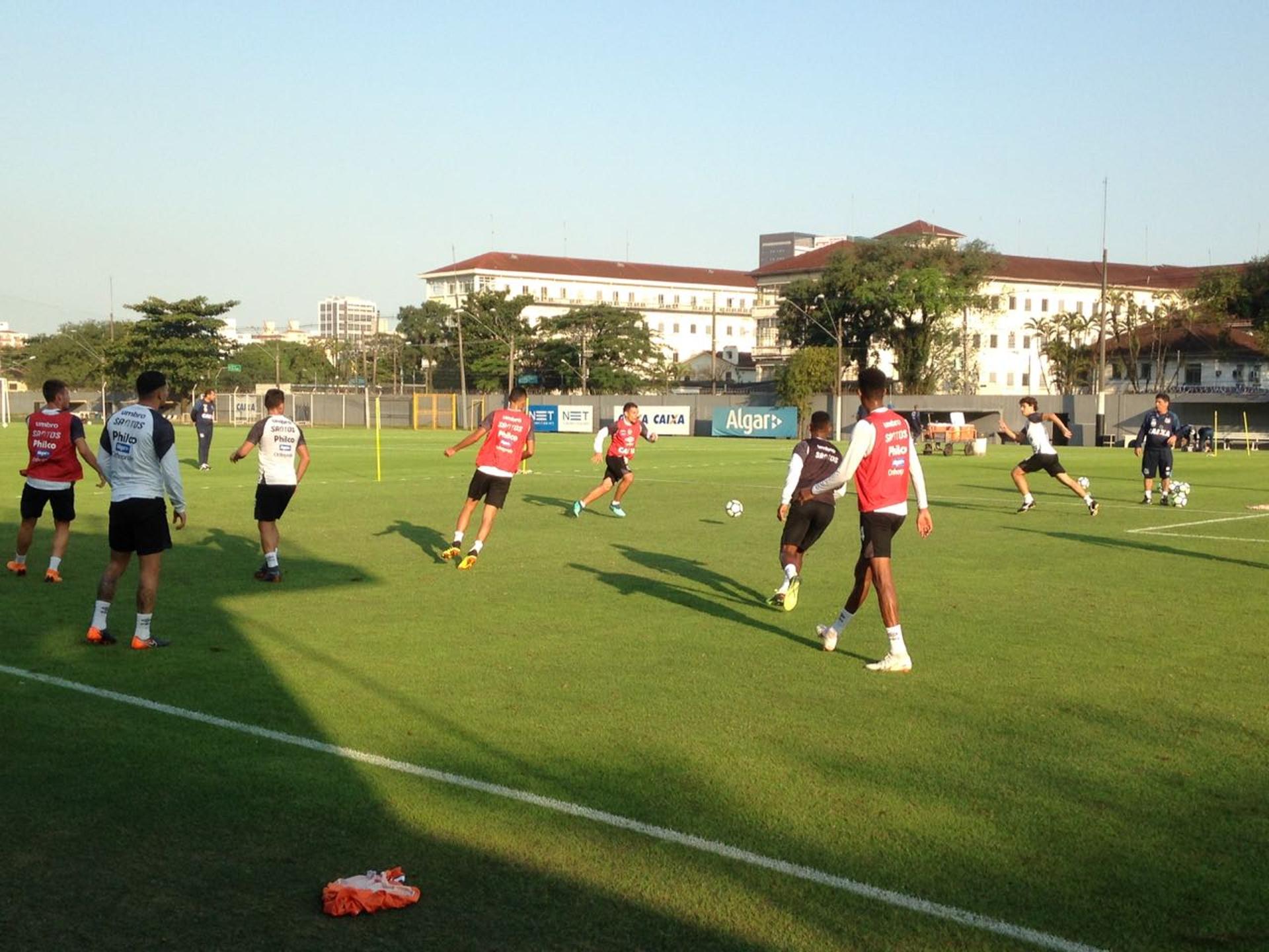 Treino do Santos