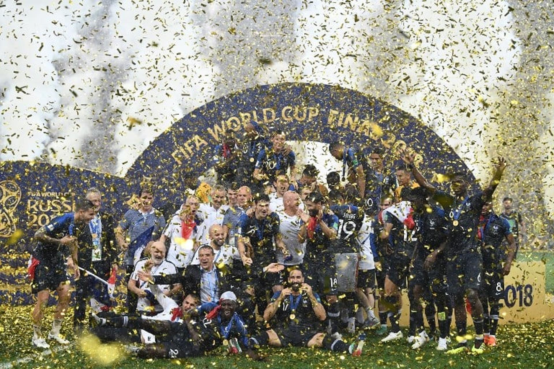 A França conquistou o bicampeonato mundial no último domingo, ao vencer a Croácia por 4 a 2, em Moscou. O grupo de 23 jogadores comandados por Didier Deschamps tem várias estrelas do futebol europeu. Veja em que clubes eles atuam e o valor de mercado atual de cada um