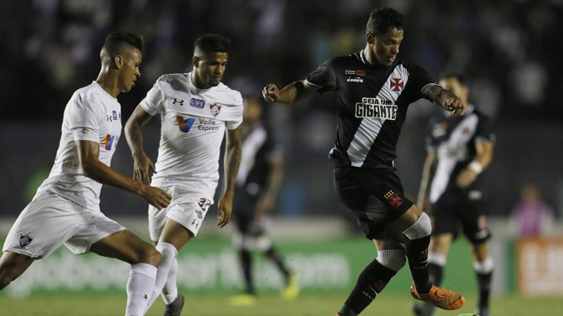 Confira a seguir a galeria especial do LANCE! com imagens do clássico entre Vasco e Fluminense nesta quinta-feira