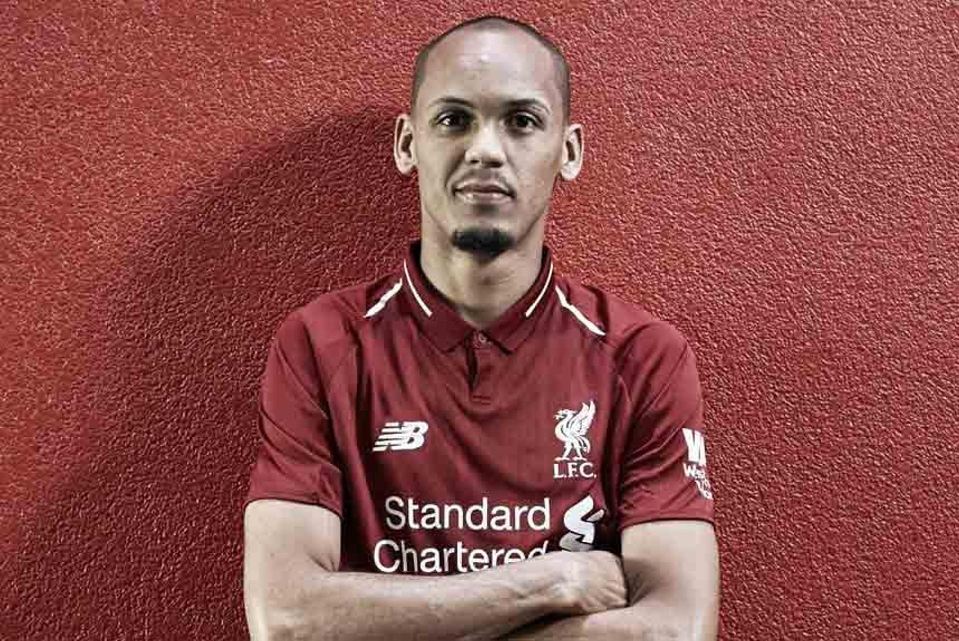 O Liverpool fechou a compra do volante Fabinho por 50 milhões de euros, ou R$ 216 milhões