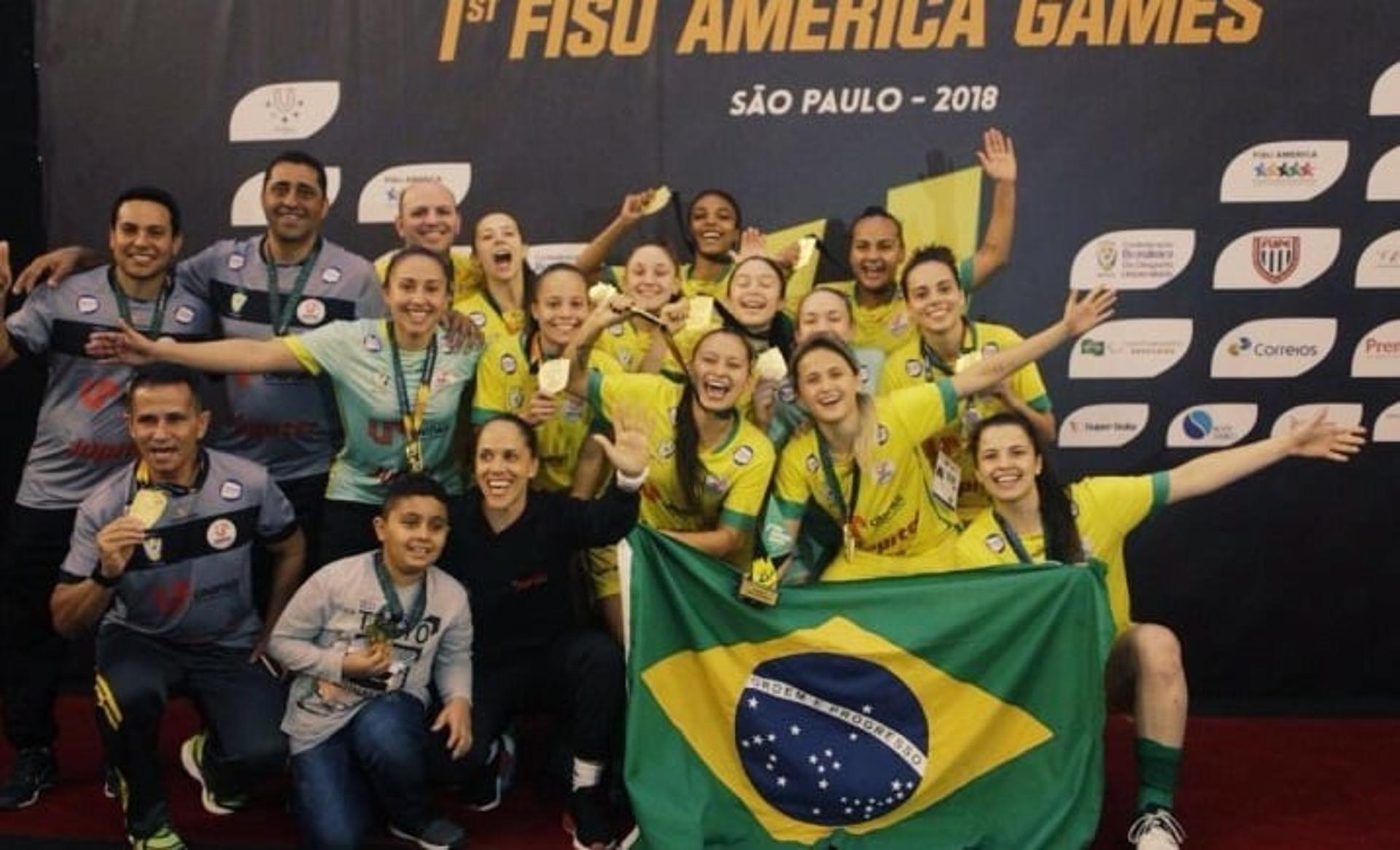 Brasil conquista 4 ouros no I FISU America Games