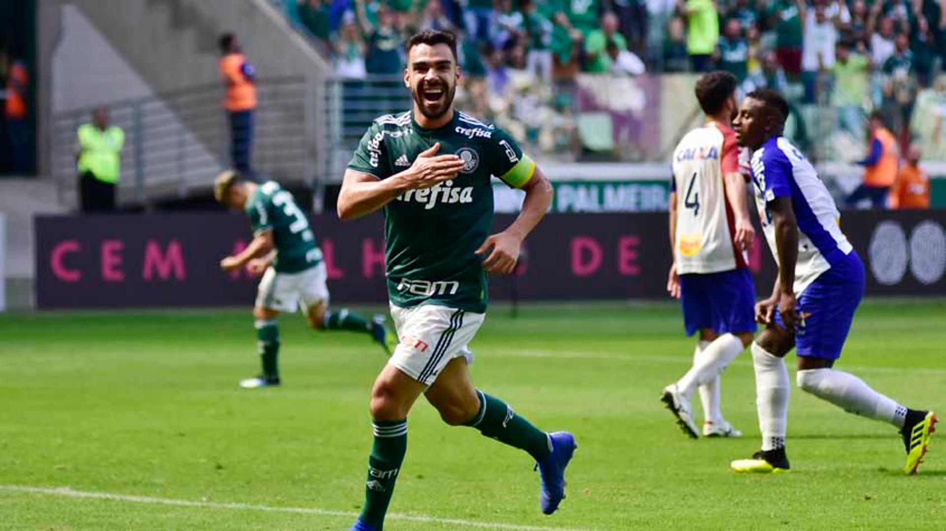 Último confronto: Palmeiras 3 x 0 Paraná (29/7/2018) - Brasileiro; veja nas próximas fotos os jogos mais recentes dos times