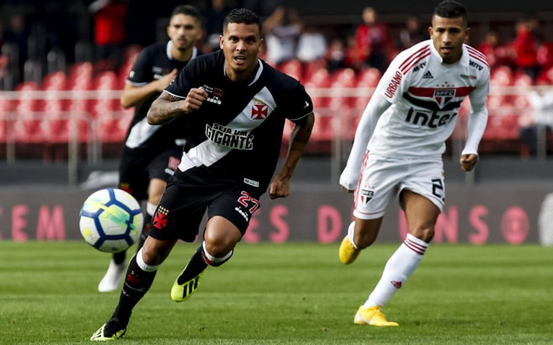 São Paulo 2 x 1 Vasco - Jogo do turno entre as equipes pelo Brasileiro aconteceu em 5 de agosto