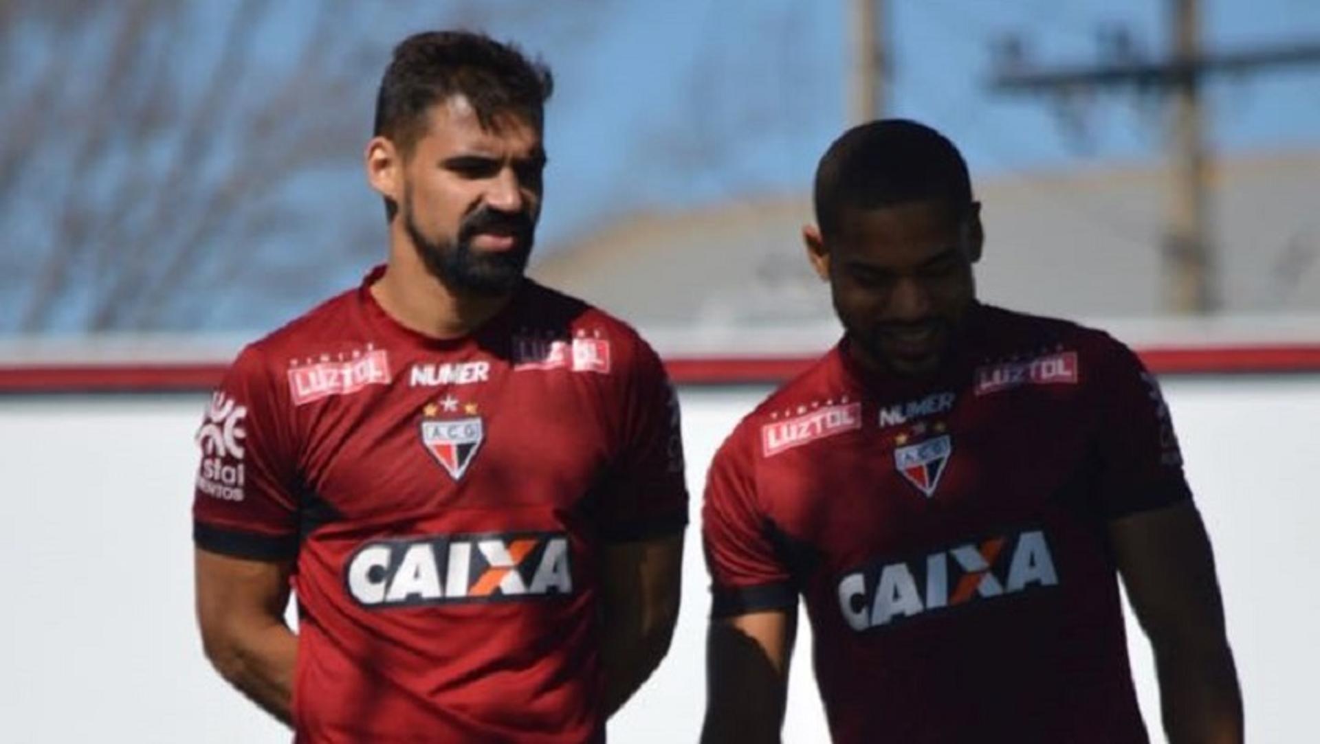 Bruno Santos e Lucas Rocha - Atlético-GO