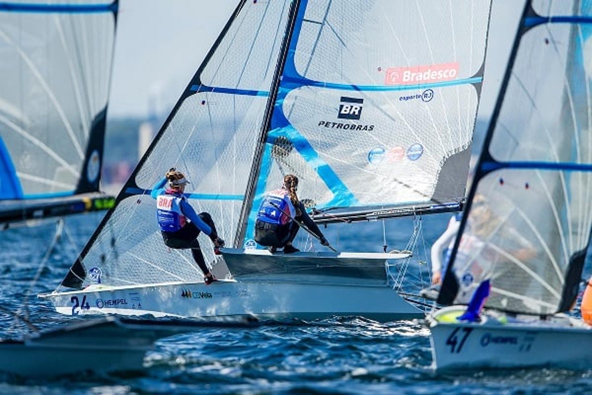 Martine Grael e Kahena Kunze