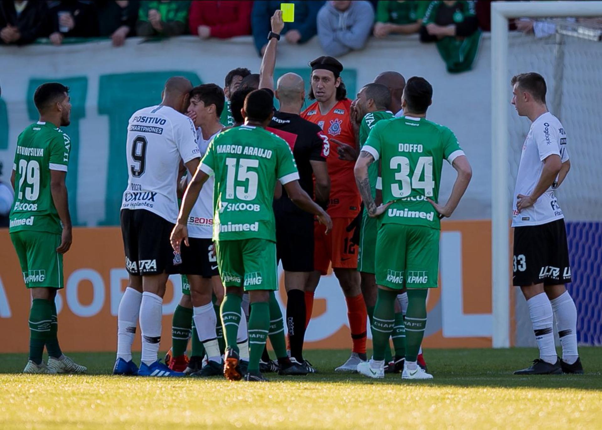 Cássio - Chapecoense x Corinthians