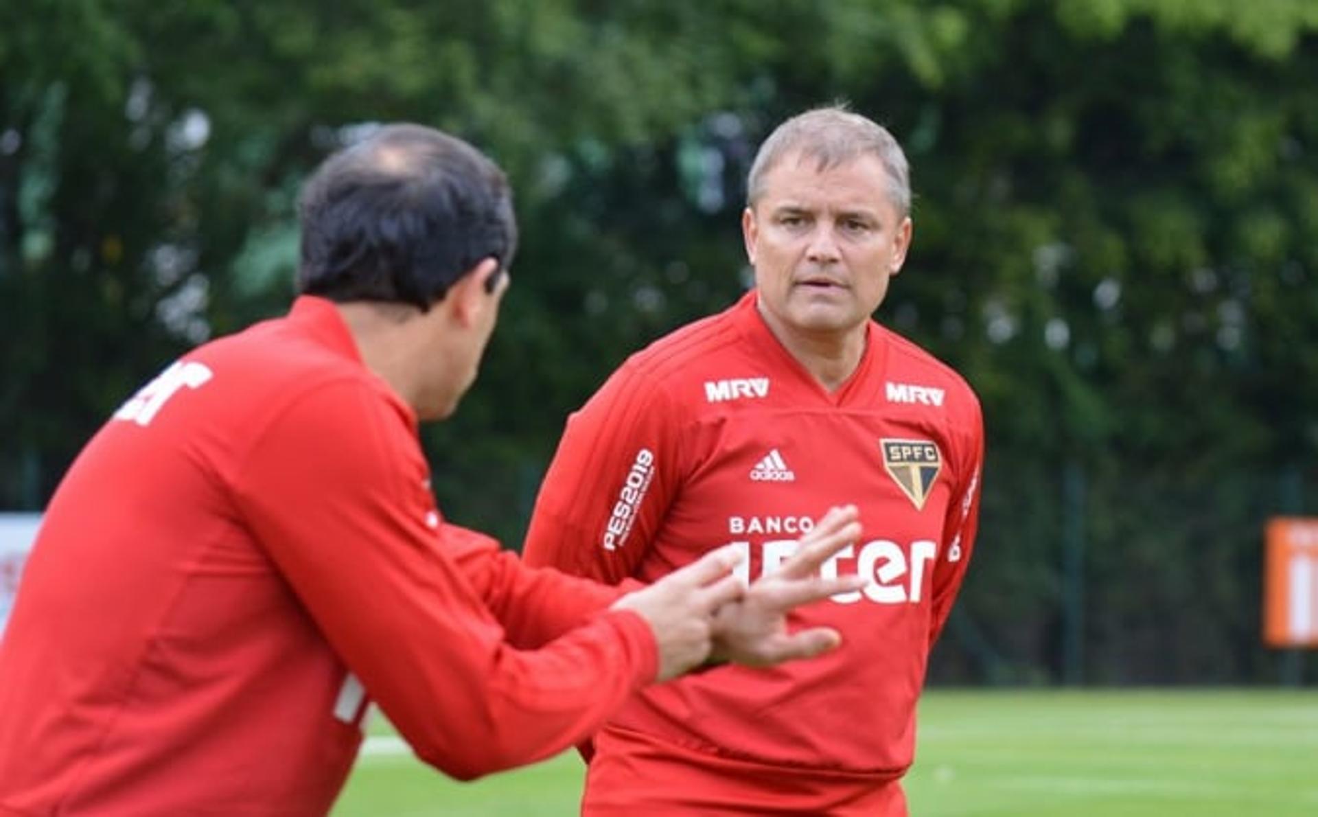 Treino São Paulo - Aguirre