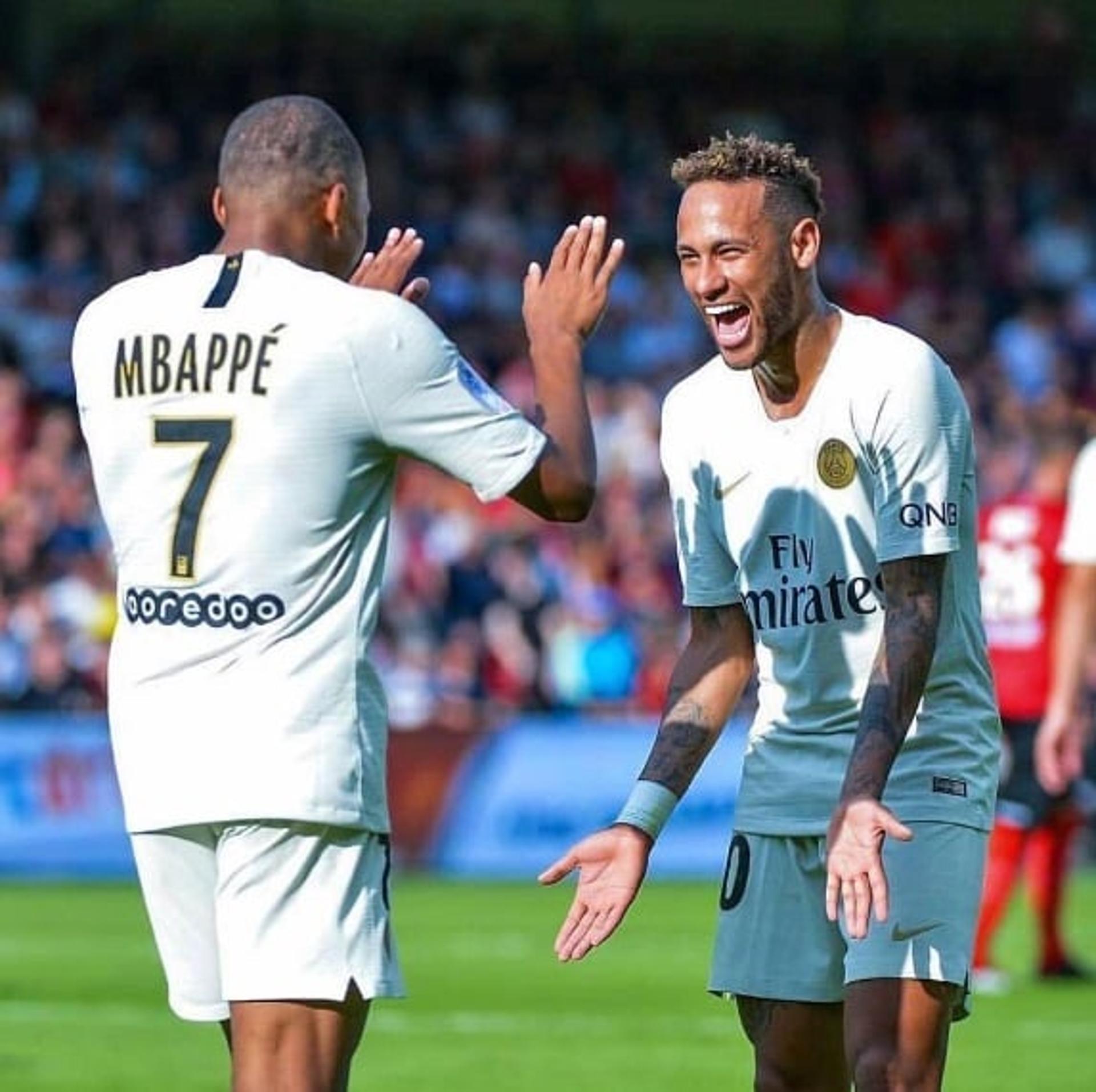 Neymar e Mbappé