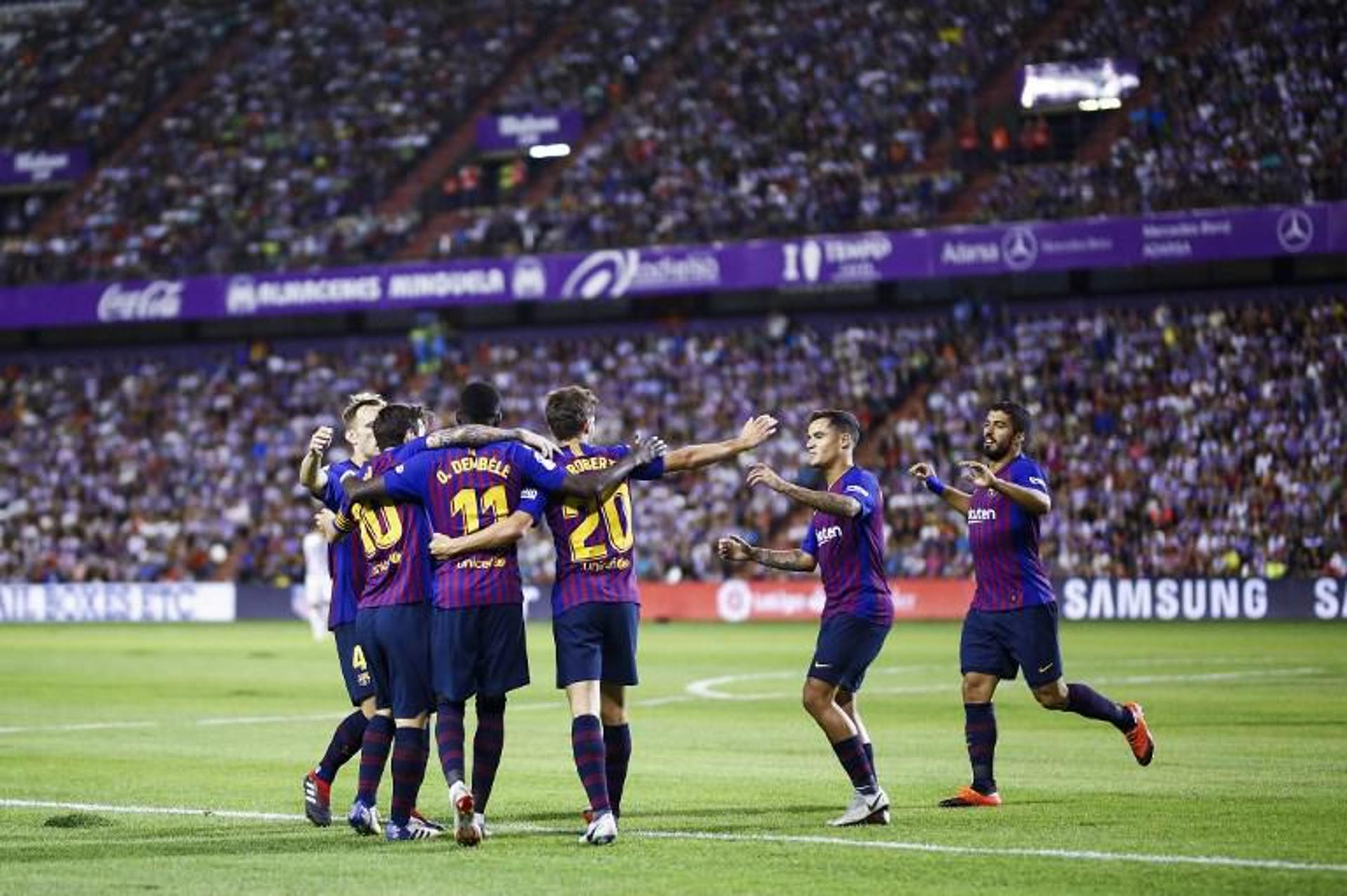 Valladolid 0 x 1 Barcelona