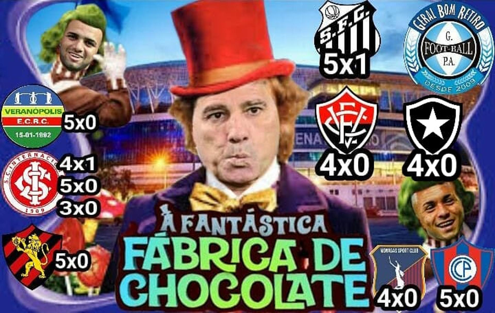 Os melhores memes de Grêmio 4 x 0 Botafogo