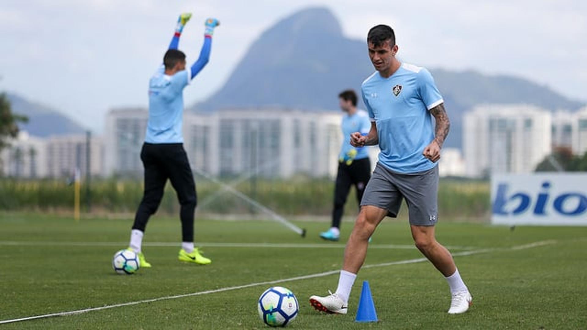 Ibañez - Treino Fluminense