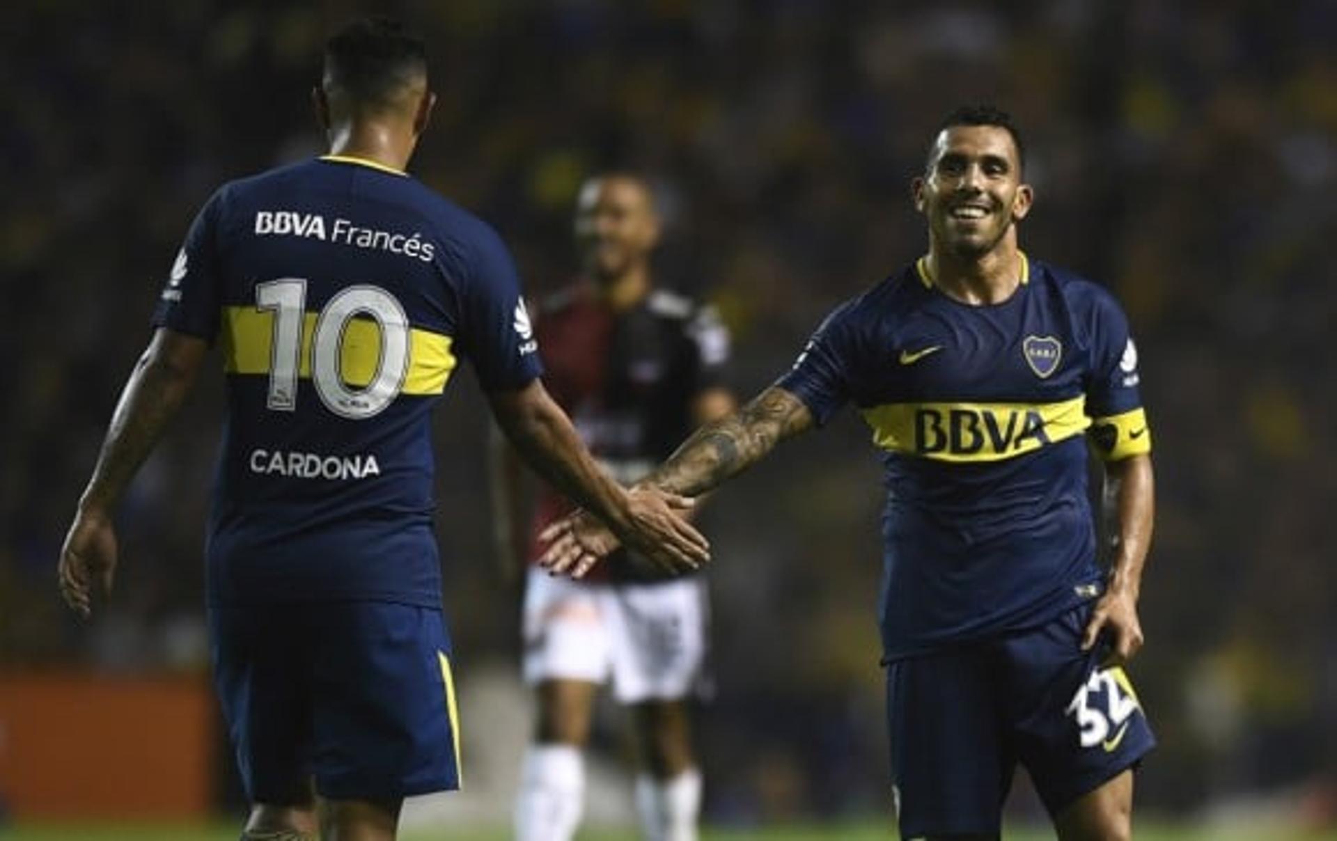 Tevez e Cardona