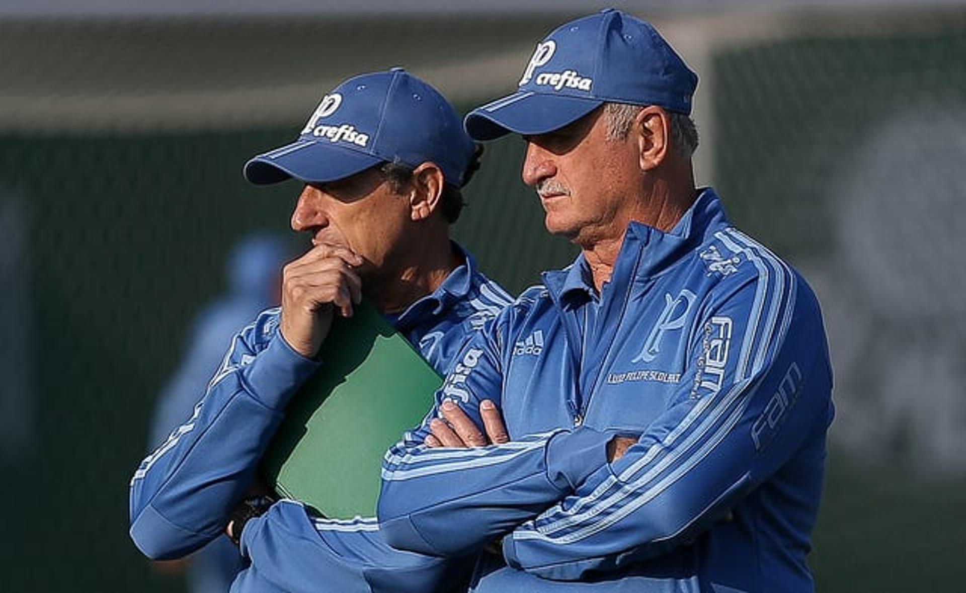 Carlos Pracidelli e Luiz Felipe Scolari