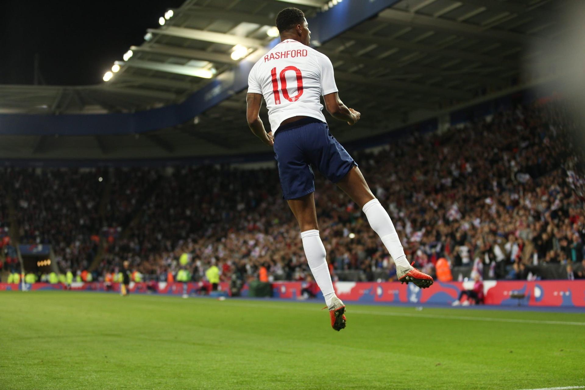 Inglaterra x Suíça - Rashford