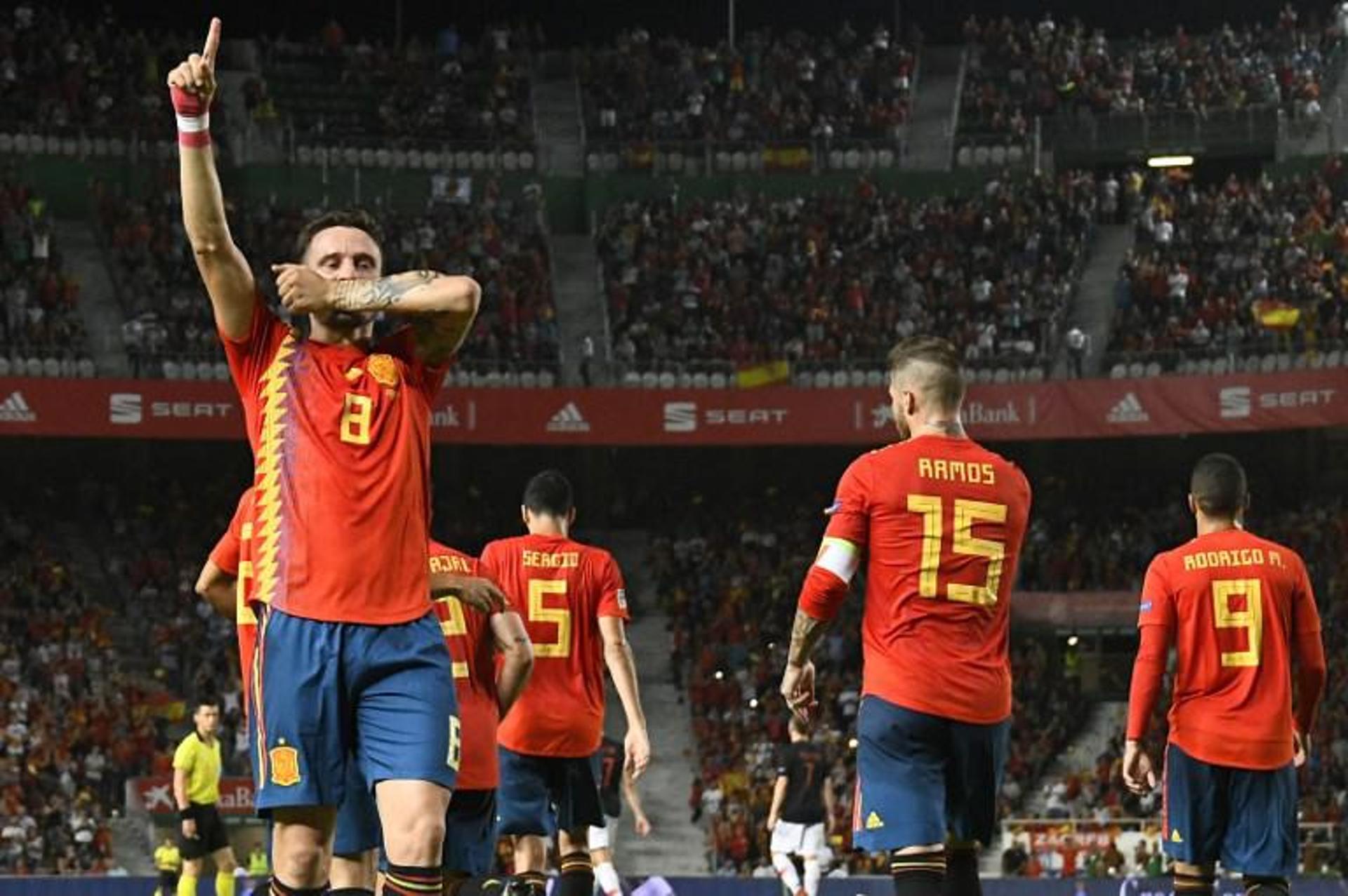 11/09/2018 - Estádio Manuel Martínez Valero  Espanha 6 x 0 Croácia