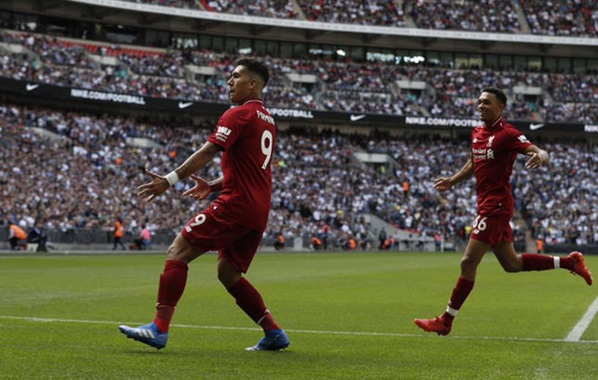 Firmino - Tottenham x Liverpool