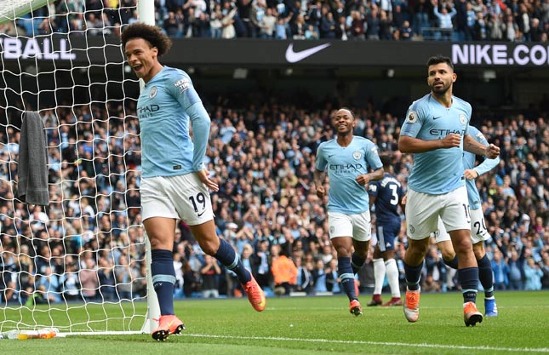 Sané - Manchester City x Fulham