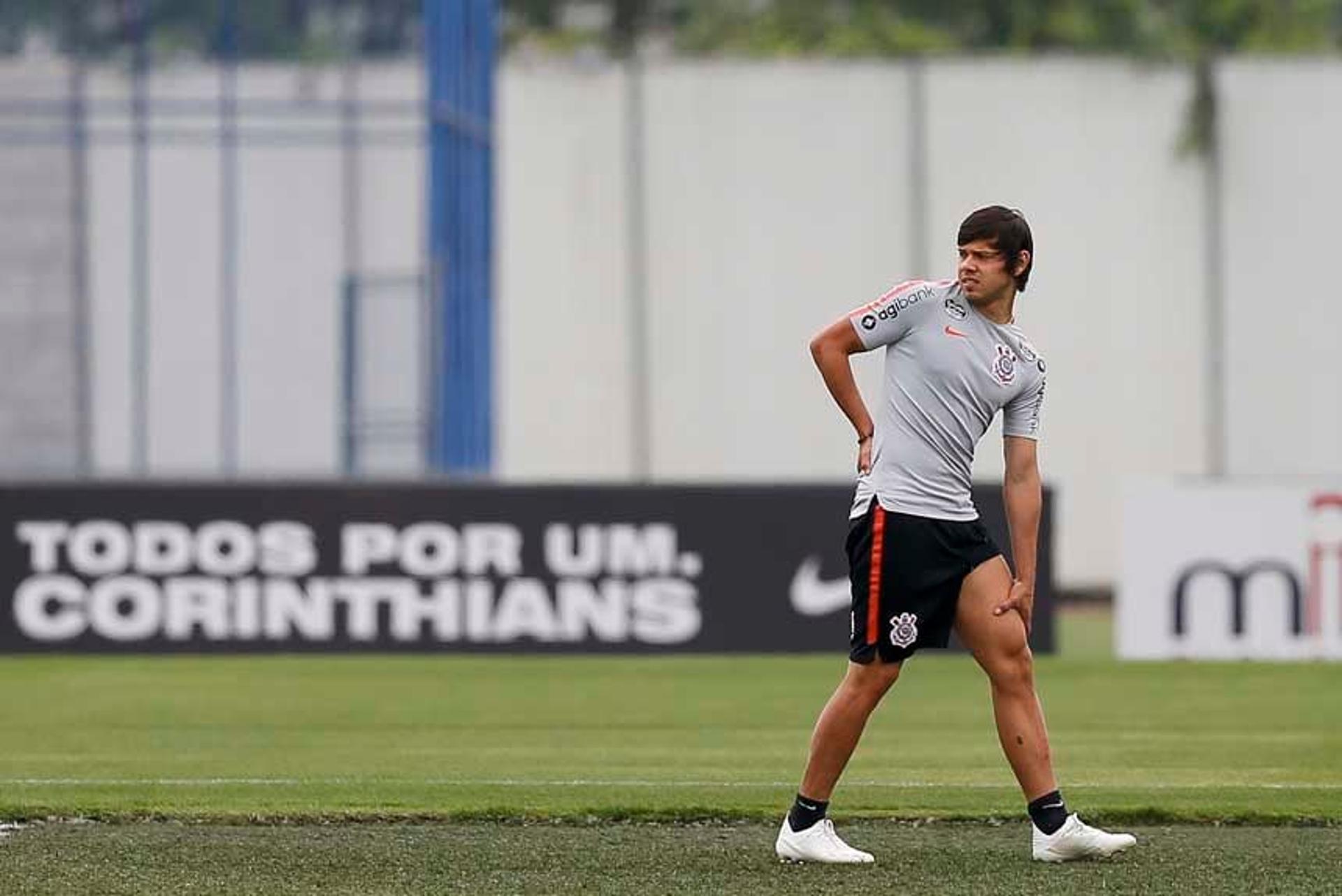 Treino Corinthians - Romero