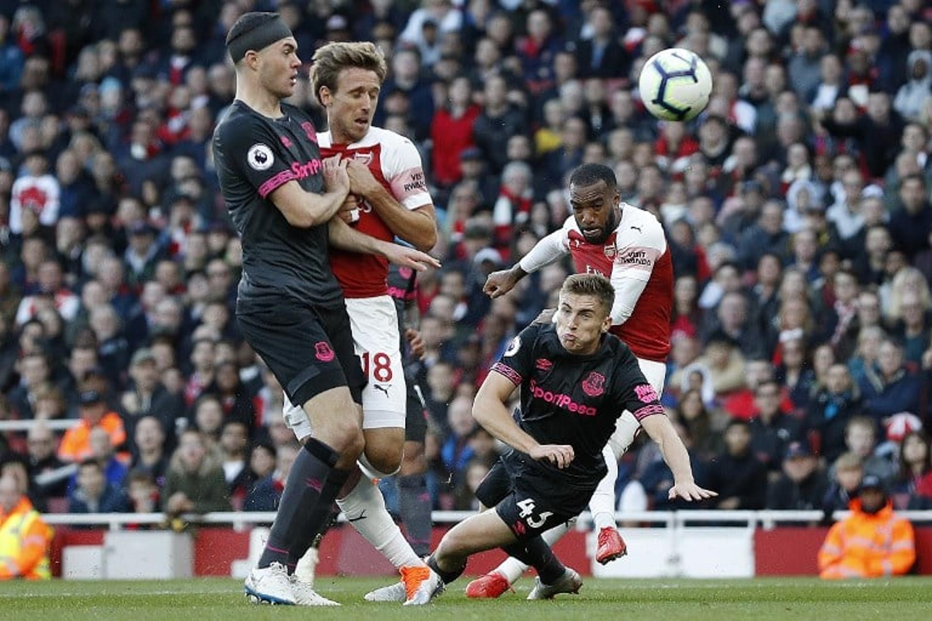 Arsenal x Everton - Lacazette