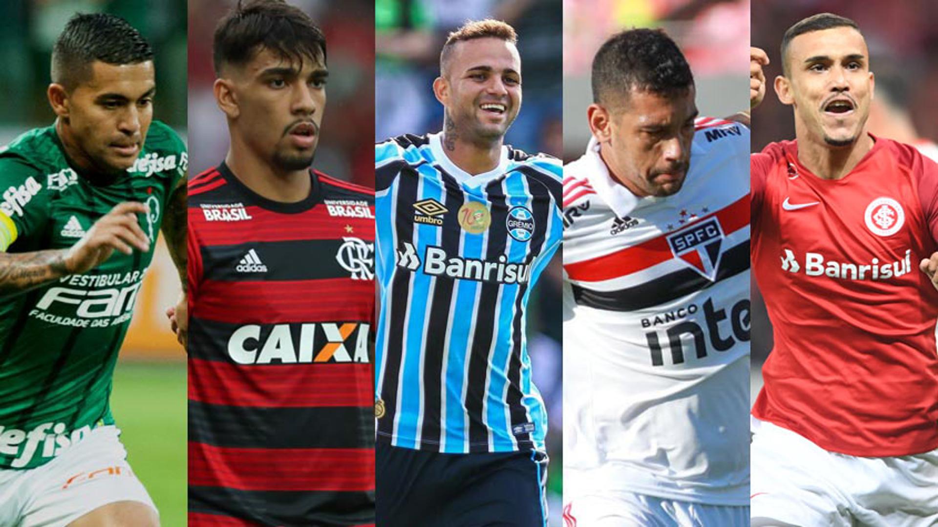 A distância entre o líder São Paulo e o quinto colocado Grêmio na tabela do Campeonato Brasileiro é de apenas quatro pontos. A competição está muito equilibrada e pode mudar de liderança a qualquer momento. O LANCE! separou os confrontos das equipes até o fim de outubro. Confira!