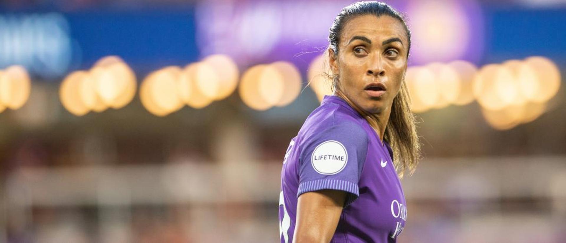 Marta em atuação pelo Orlando Pride