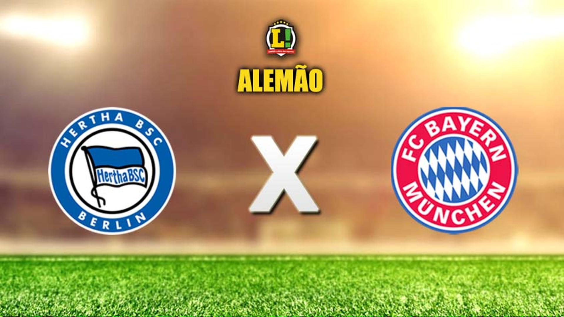 Apresentação - Hertha Berlin x Bayern de Munique